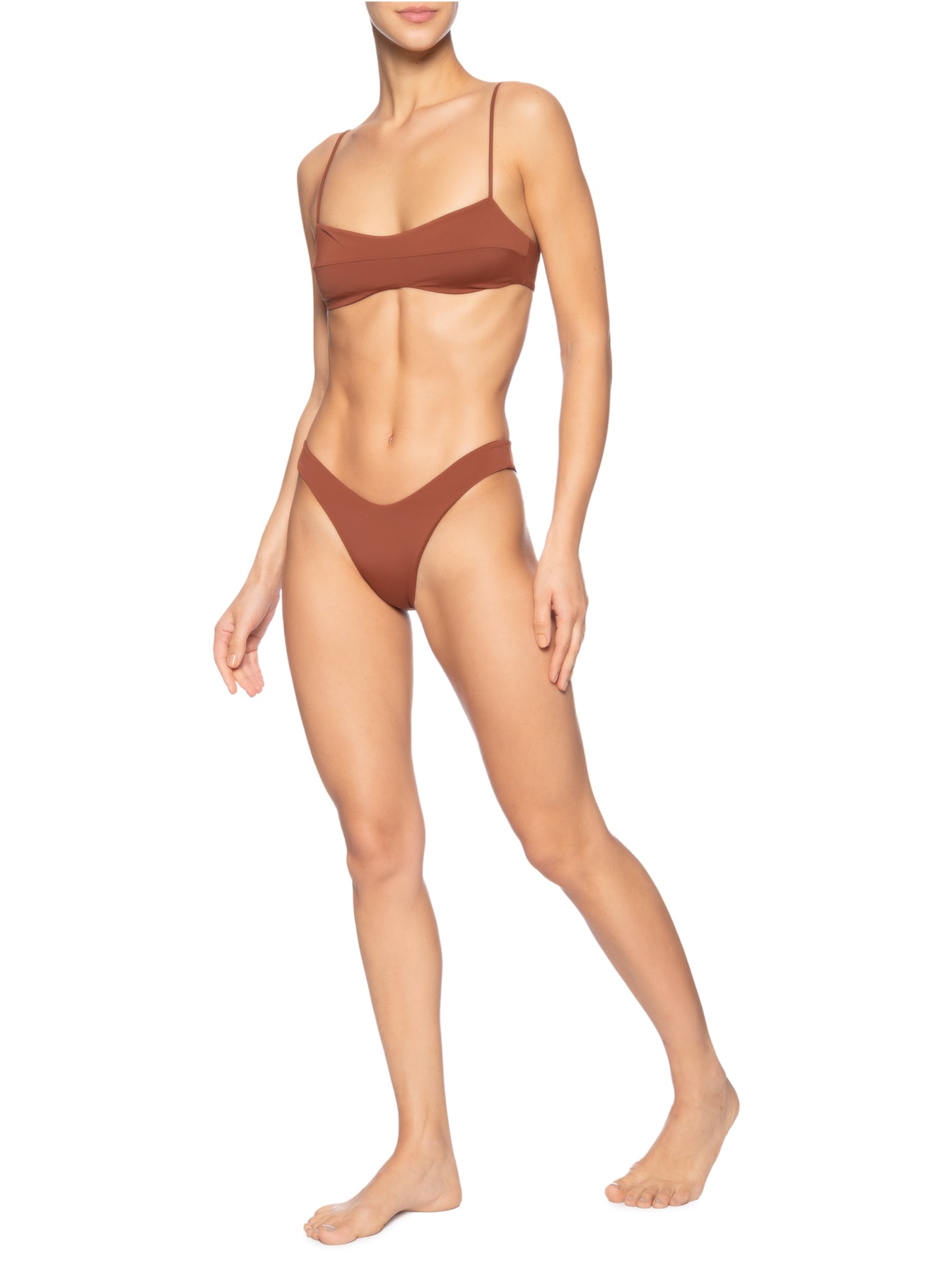 Biquíni Agatha  Leila Marrom Haight