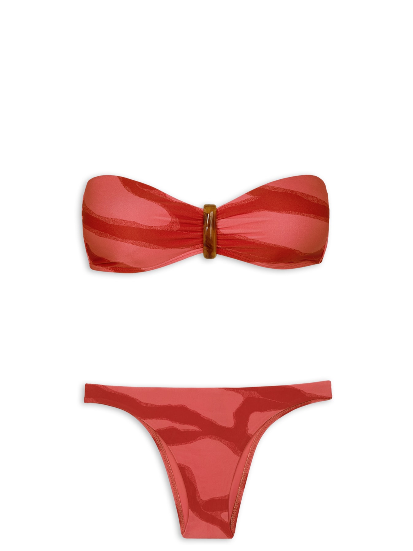 Biquíni  Bandeau Iggy Rosa Vix