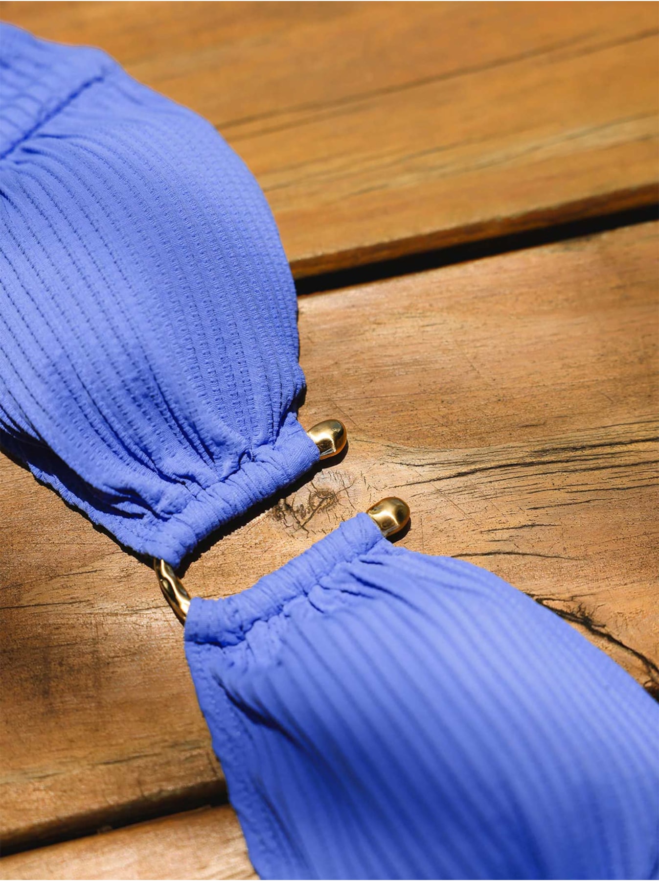 Biquini Bandeau Square Fany Jill Azul Vix