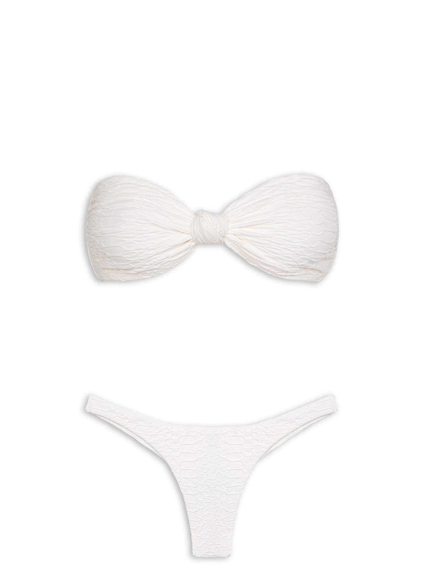 Biquíni Bandeu Saiege Cheeky Jessei Branco Vix