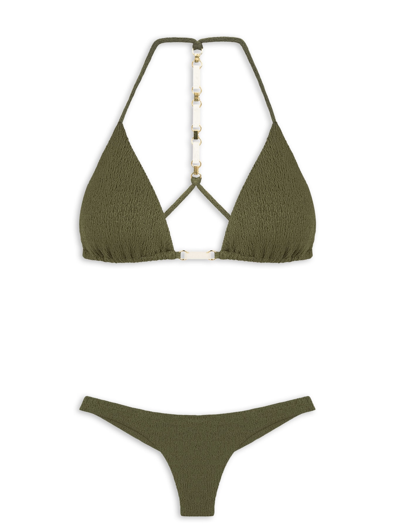 Biquíni Basica Cheeky Verde Vix