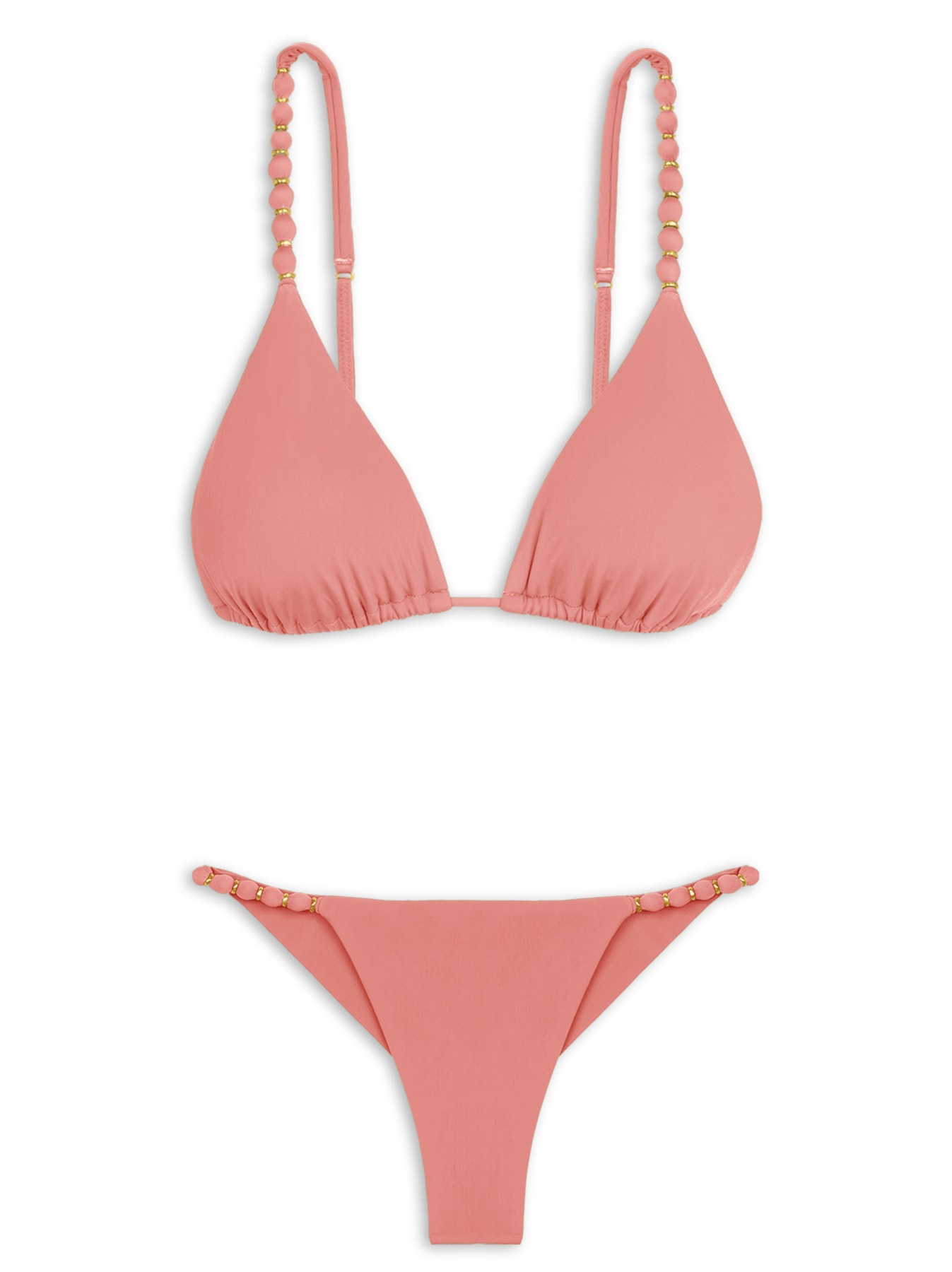 Biquíni Beads Cheeky Rosa Vix