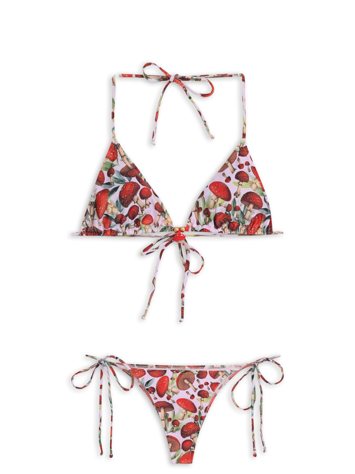 Biquíni Bela Decote V Rosa Triya