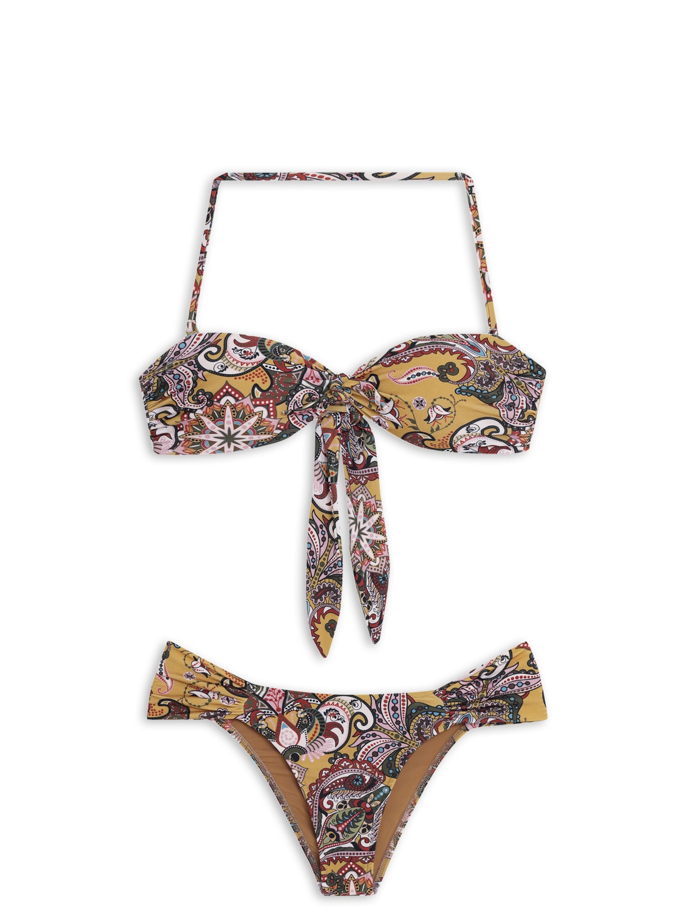 Biquíni Bojo Nó Amarração Amarelo Triya