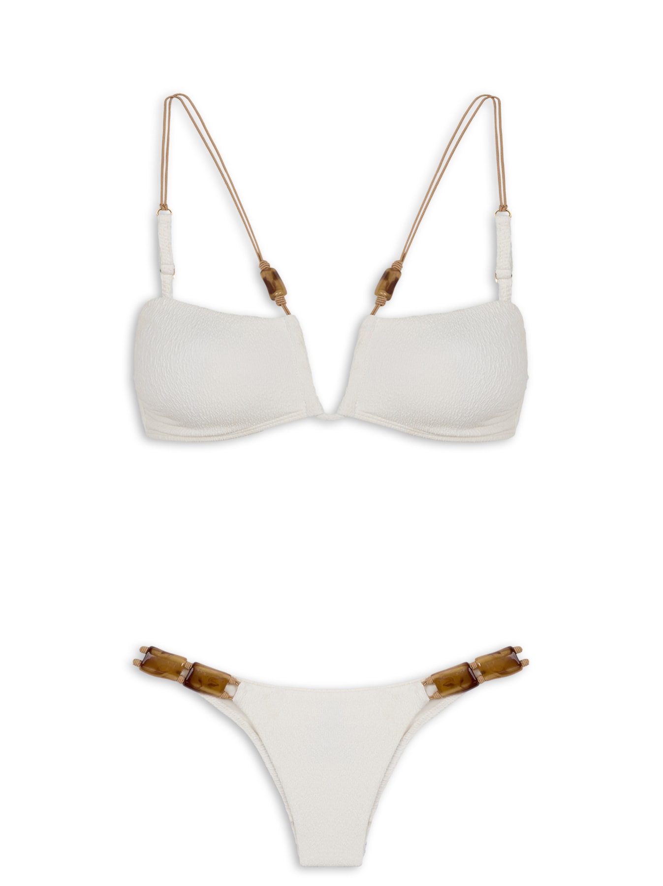 Biquíni Carol Lesley Branco Vix