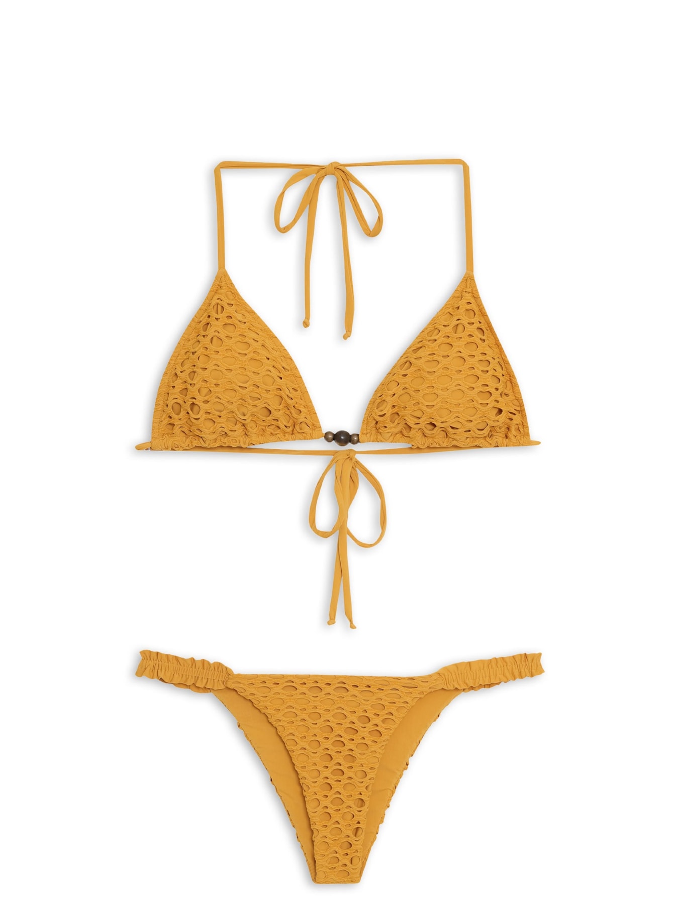 Biquíni Cortininha Halow Amarelo Triya