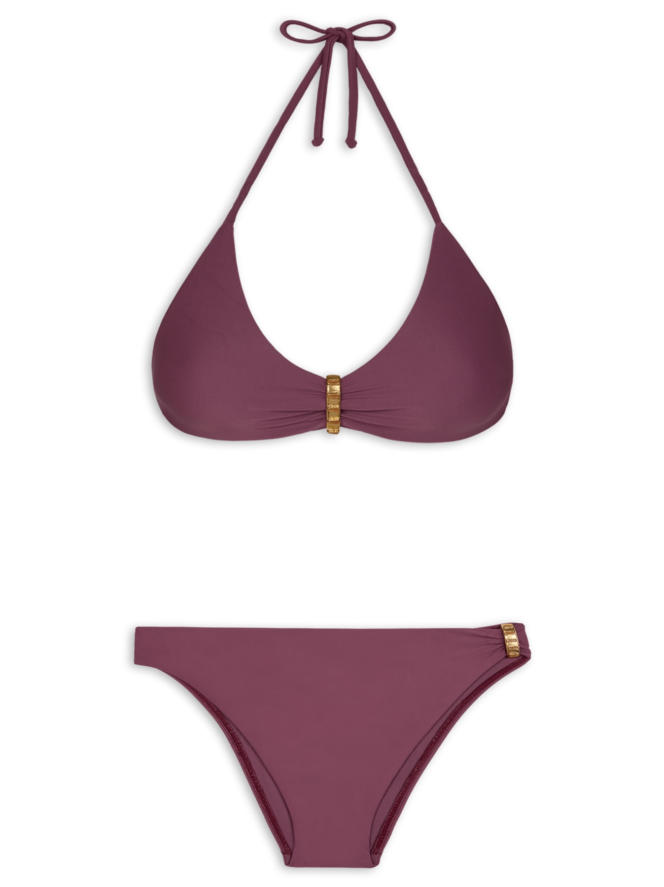Biquíni Feminino Erin Bessie Roxo Vix
