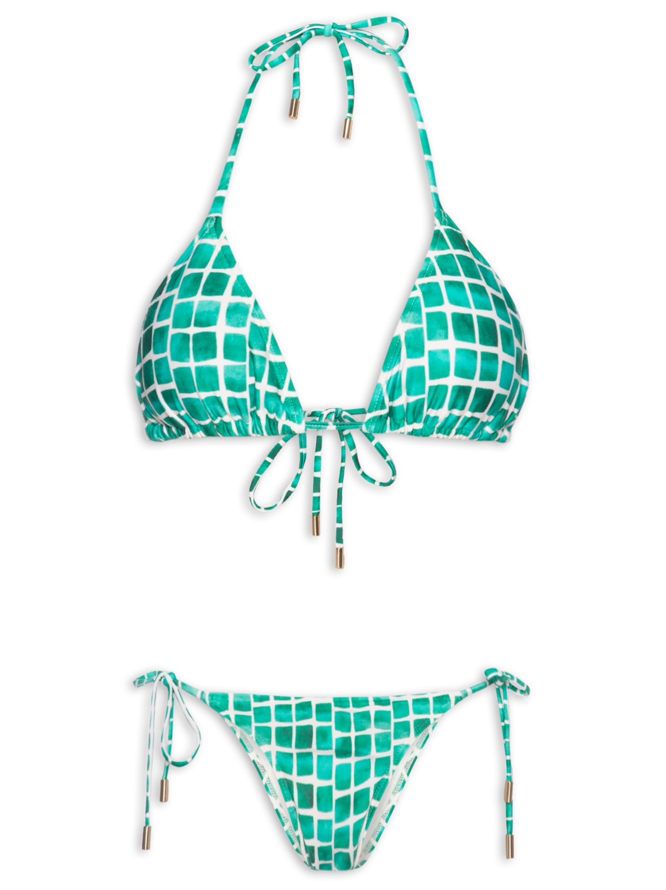 Biquíni Lacinho Piscine Verde Lenny Niemeyer
