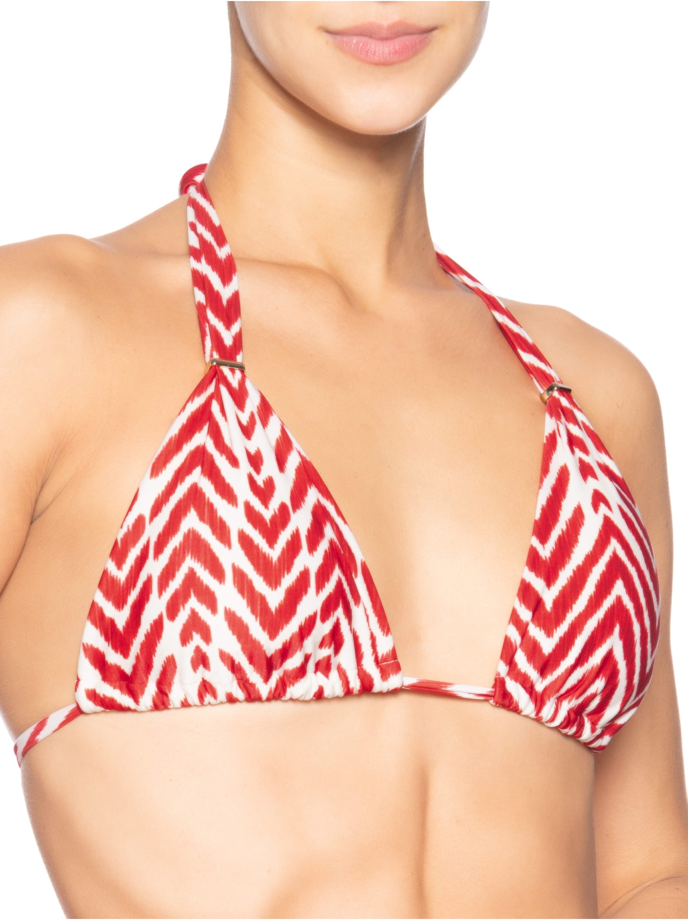 Biquíni Lenço Abstrato Vermelho Lenny Niemeyer