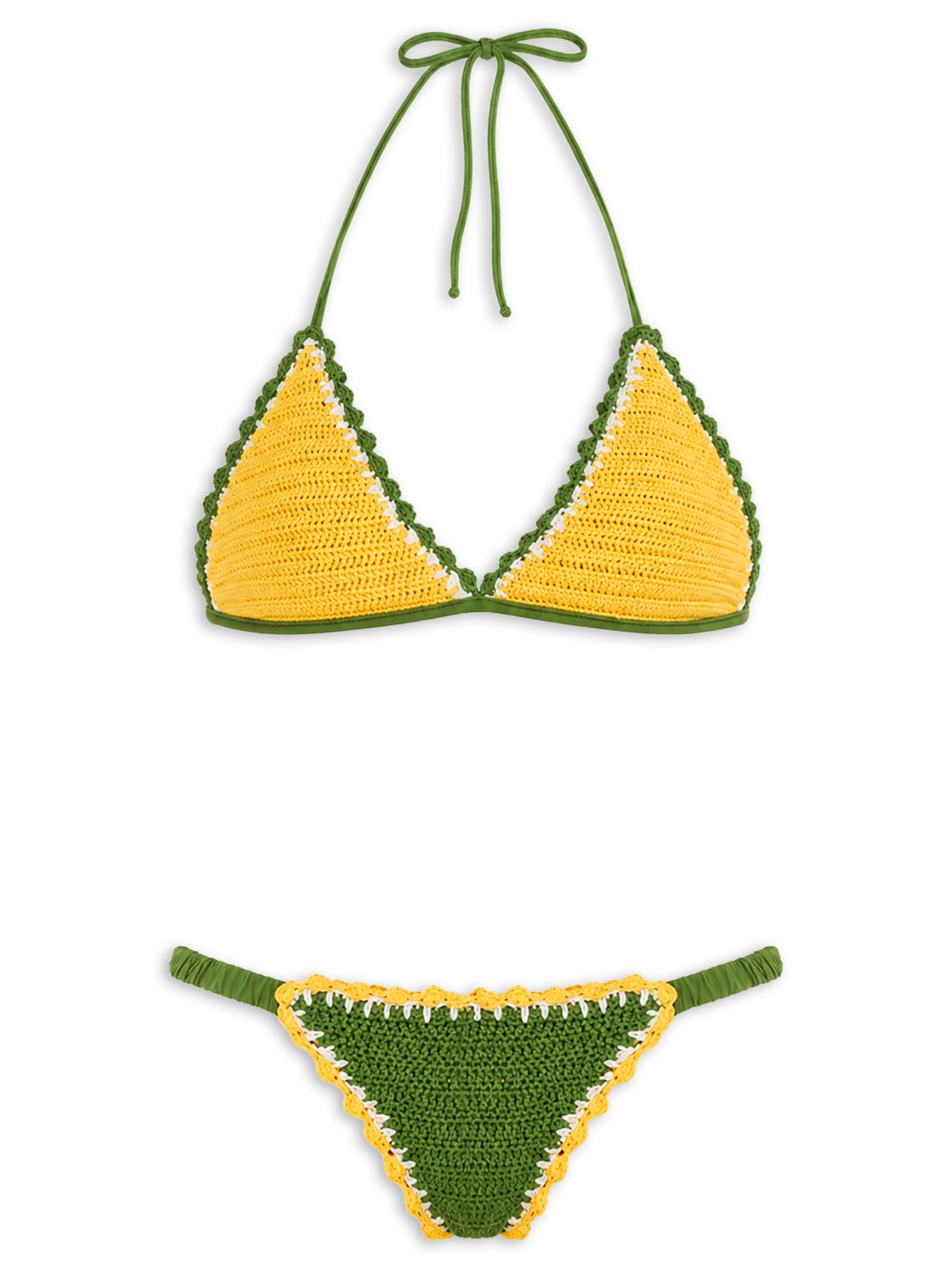 Biquíni Livia Tricot Verde Triya