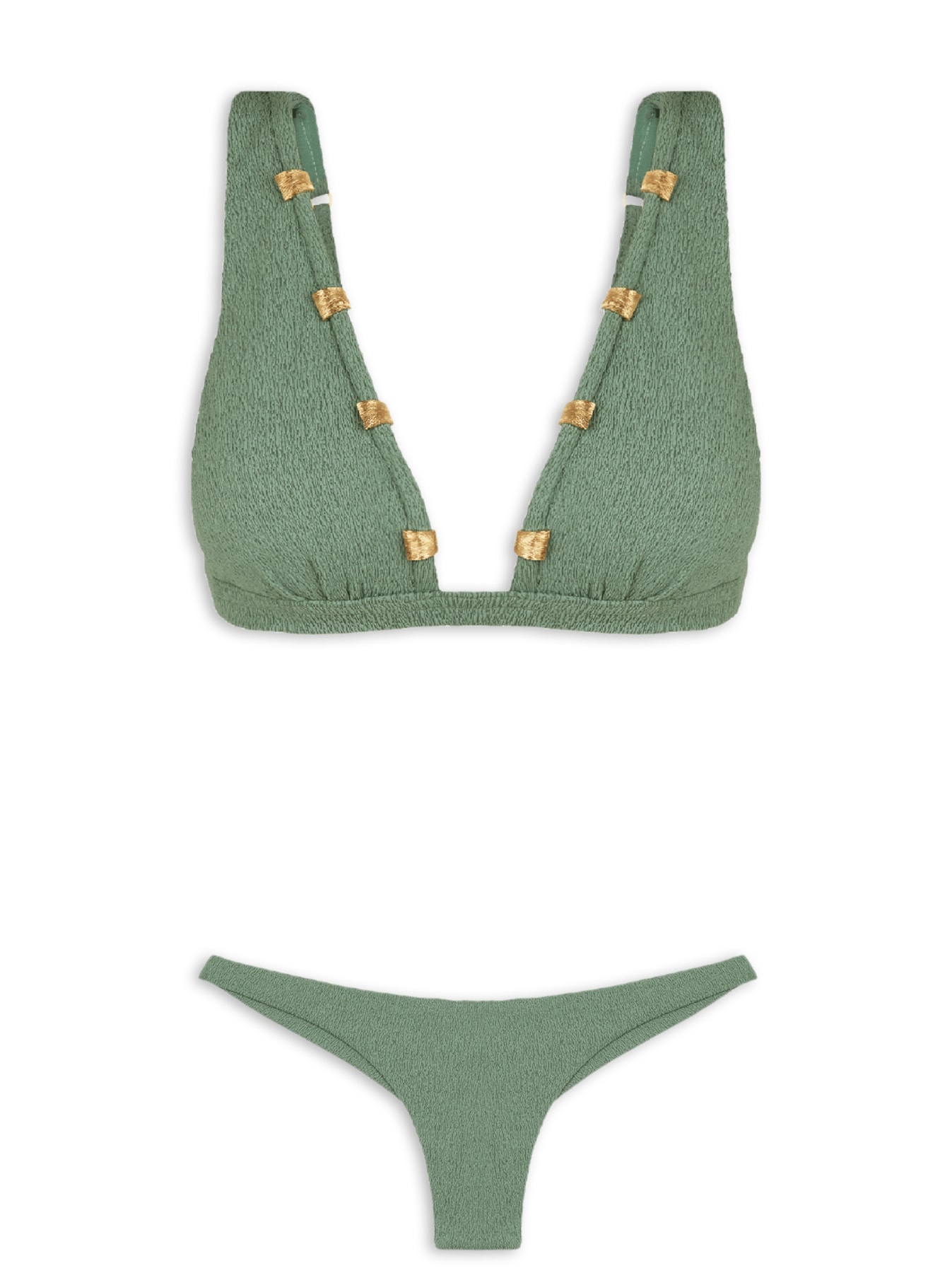 Biquini Livie Cheeky Verde Vix