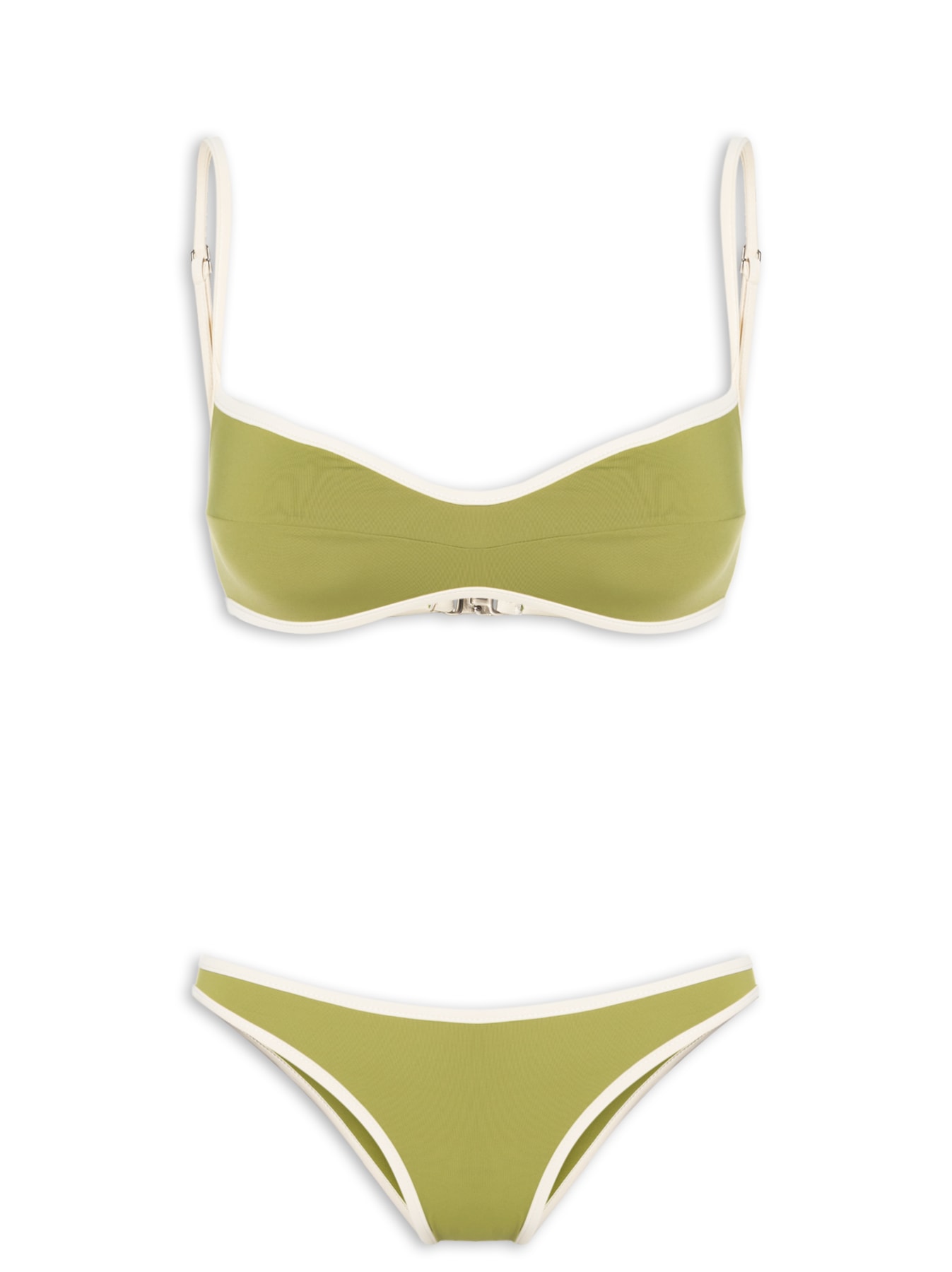 Biquíni Manu Decote Coração Verde August Swim