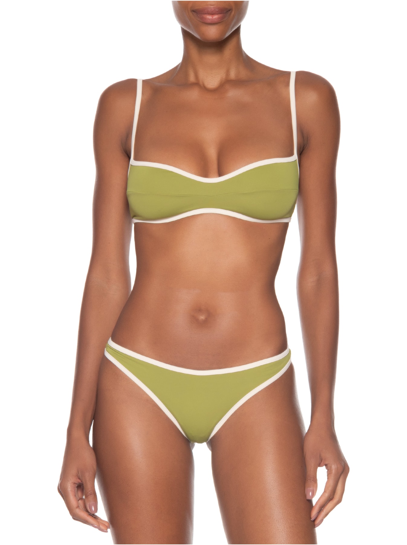 Biquíni Manu Decote Coração Verde August Swim