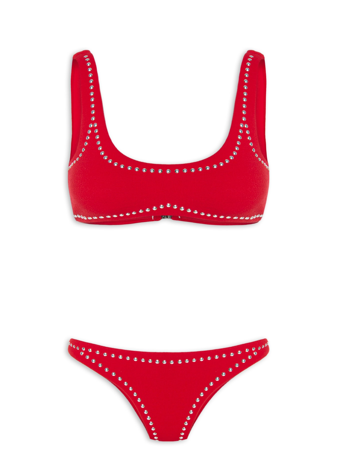 Biquini Martina Tachas Vermelho August Swim
