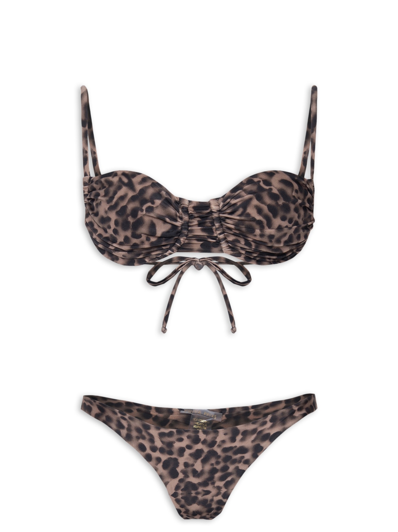 Biquíni Maui Decote Aros Animal Print Triya