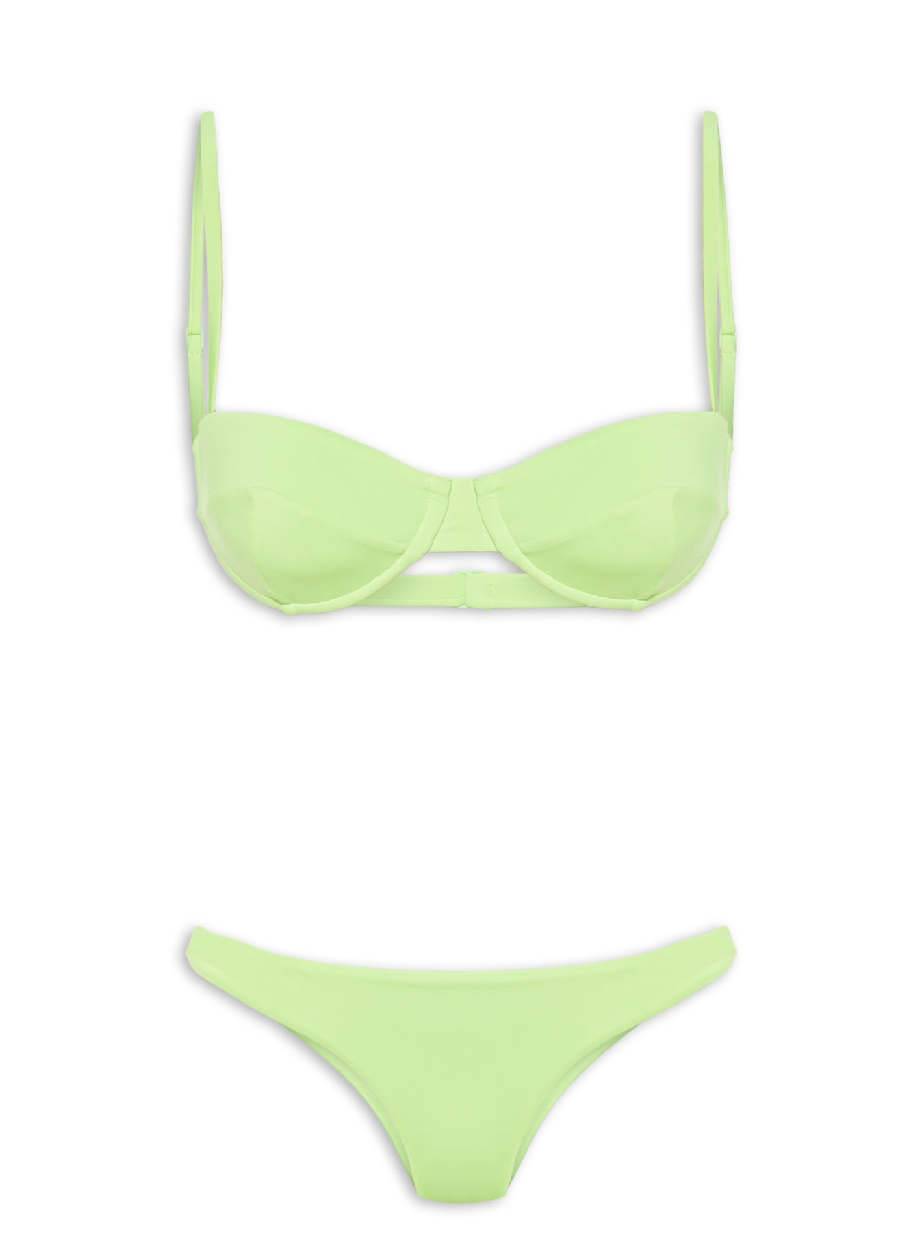 Biquíni  Meia Taça Regulável Verde Haight