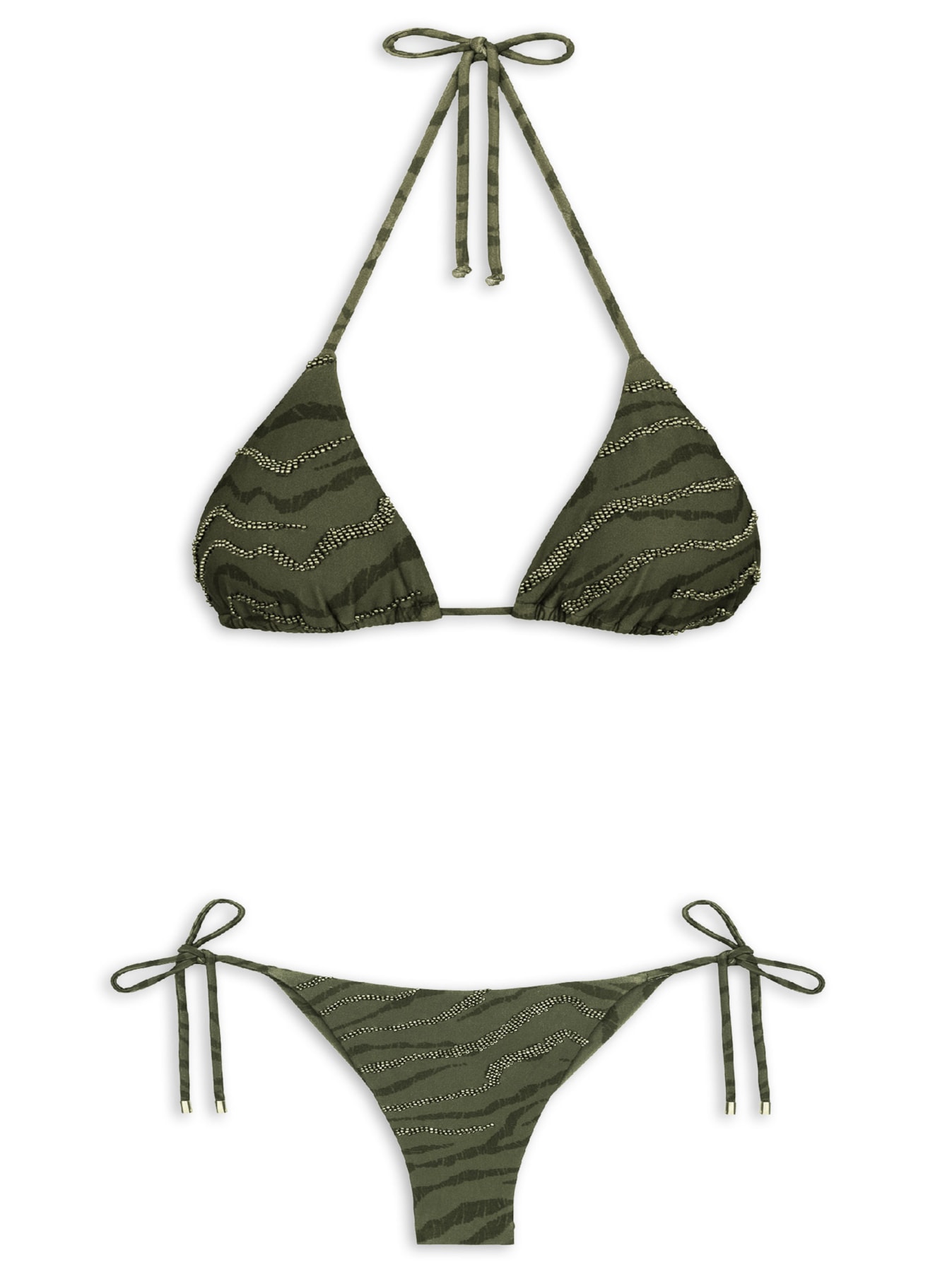 Biquíni Mina Lacinho Verde Vix