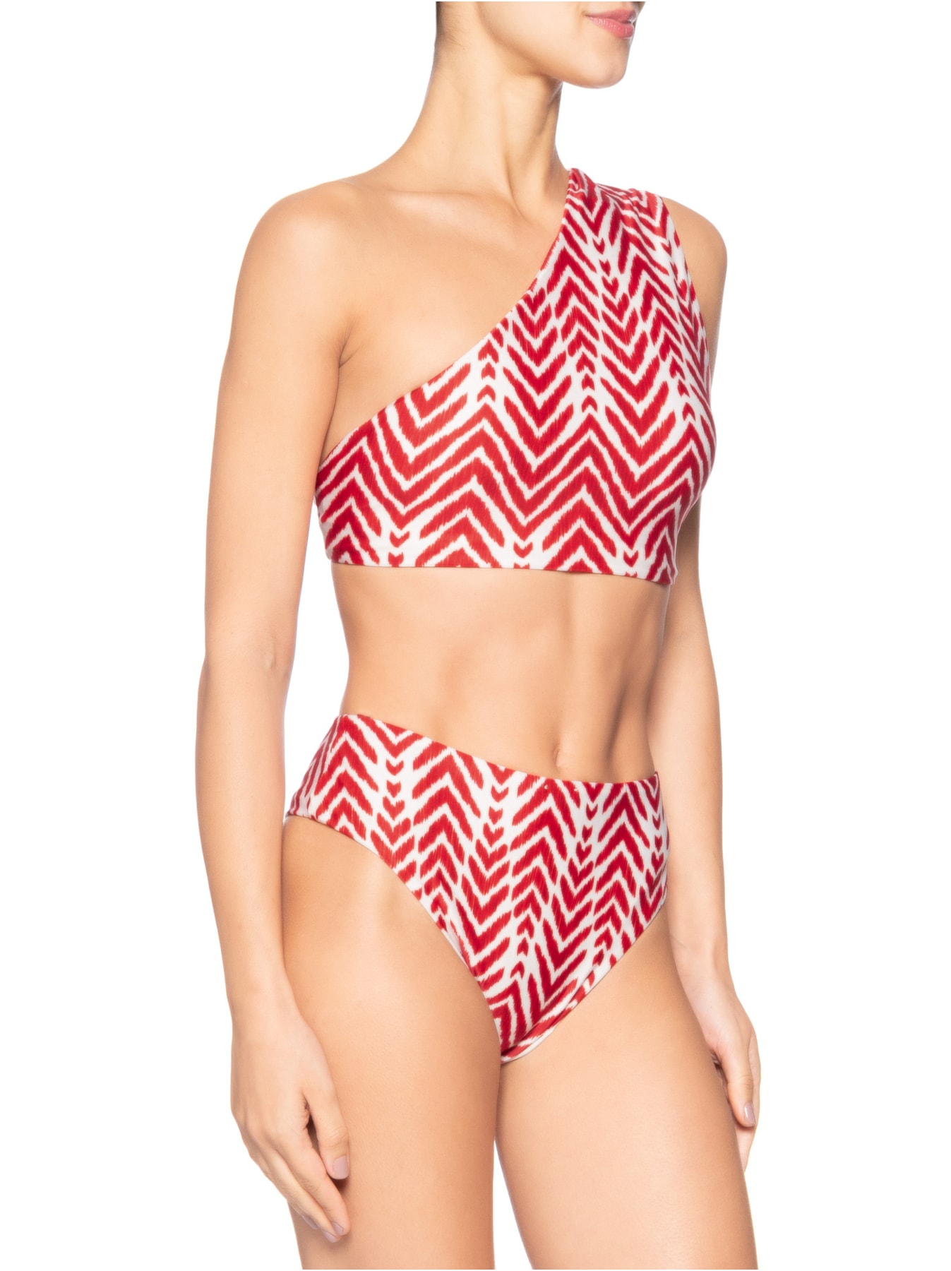 Biquíni Ombro Laçada Vermelho Lenny Niemeyer