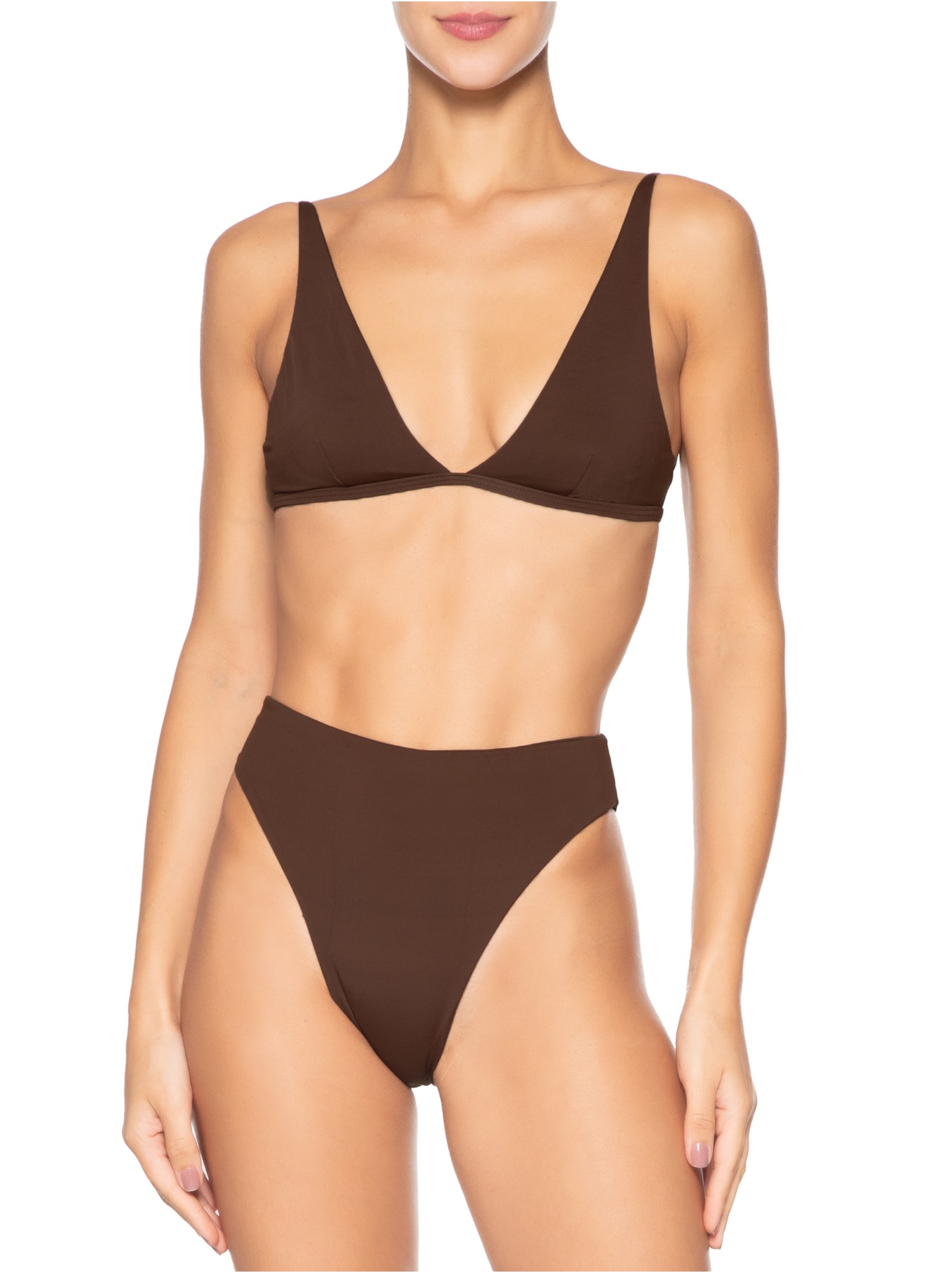 Biquíni Ruth Mah Marrom Haight