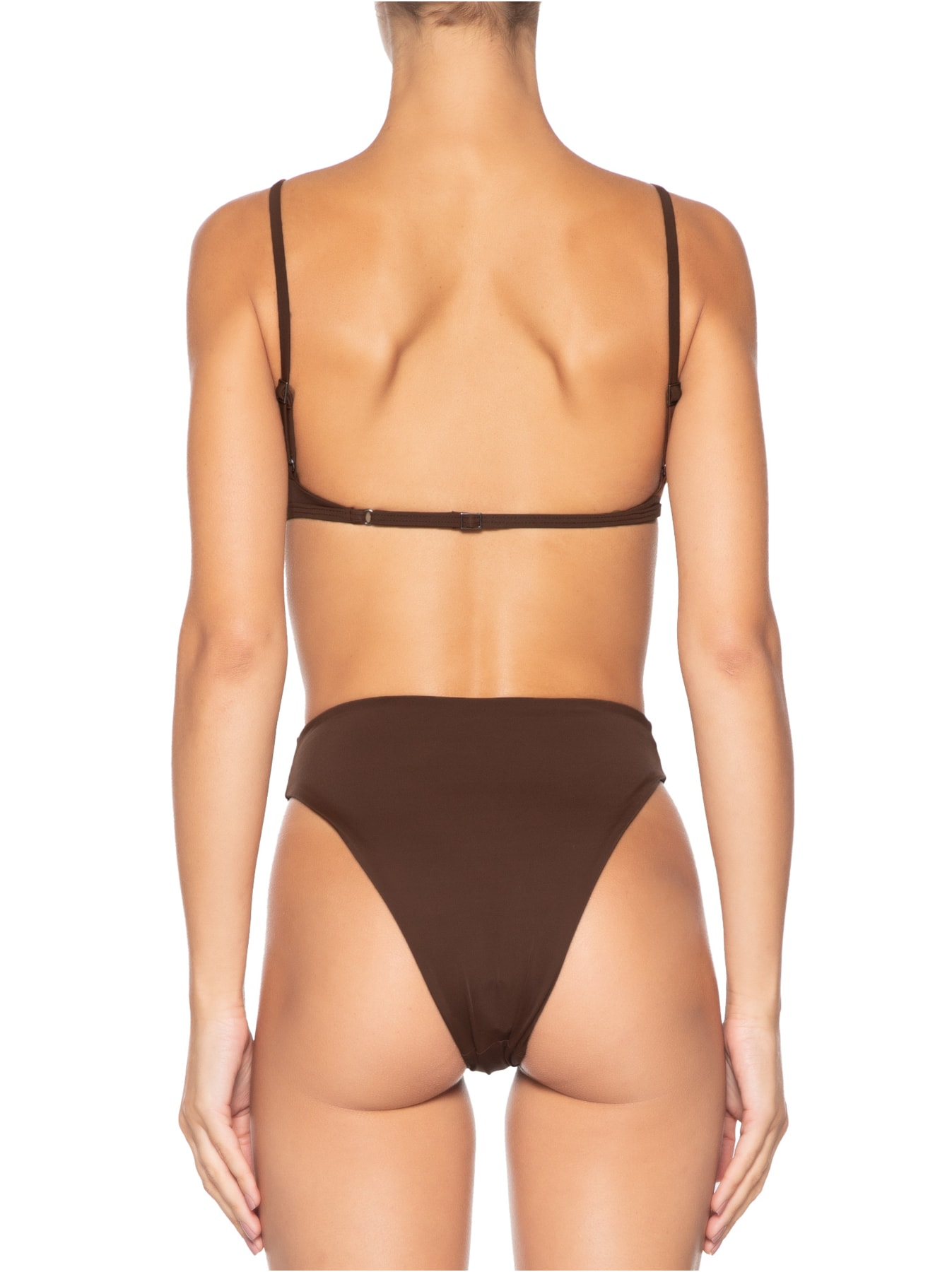 Biquíni Ruth Mah Marrom Haight