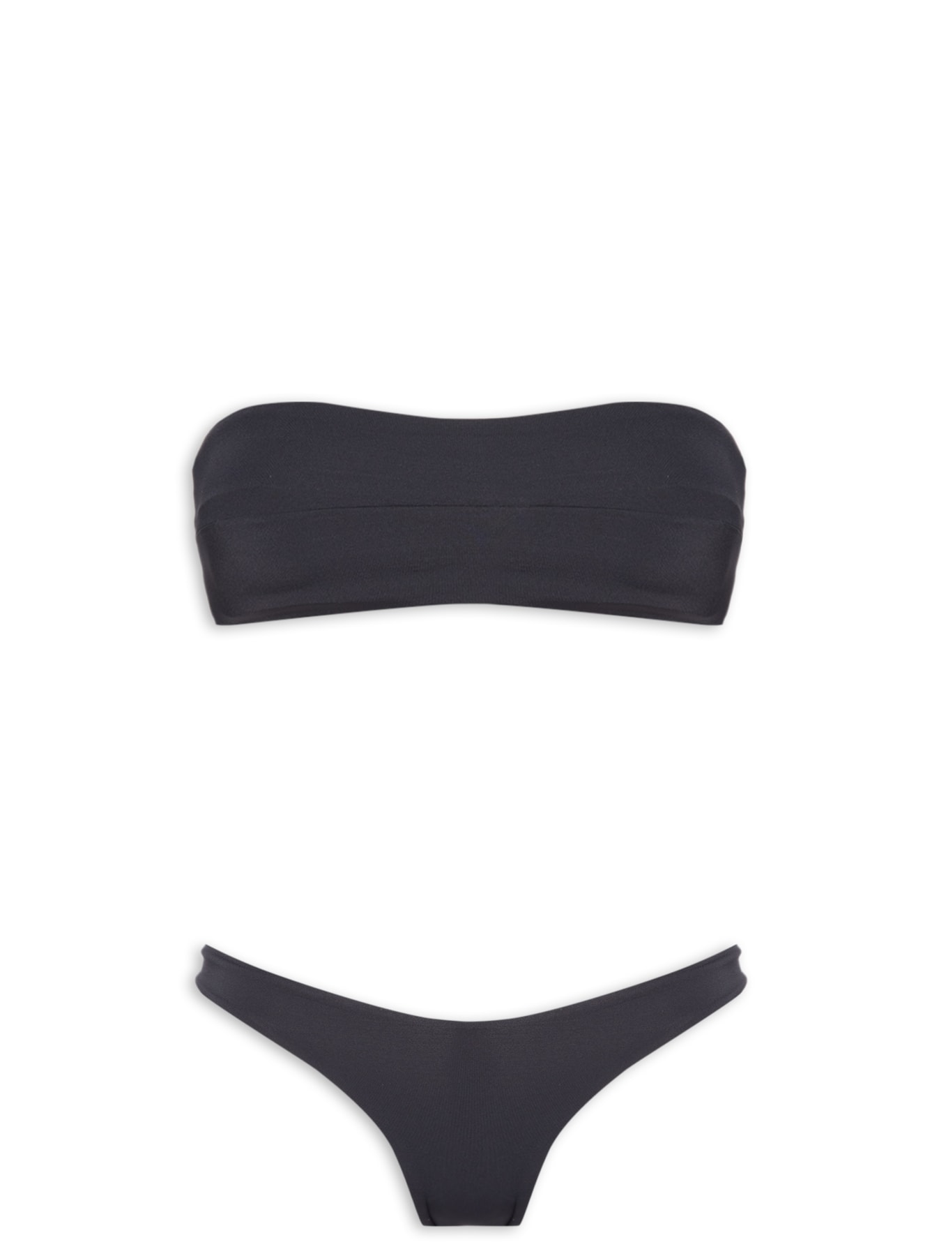 Biquíni Sem Alça Liso Rio Tomara Que Caia Preto Body For Sure