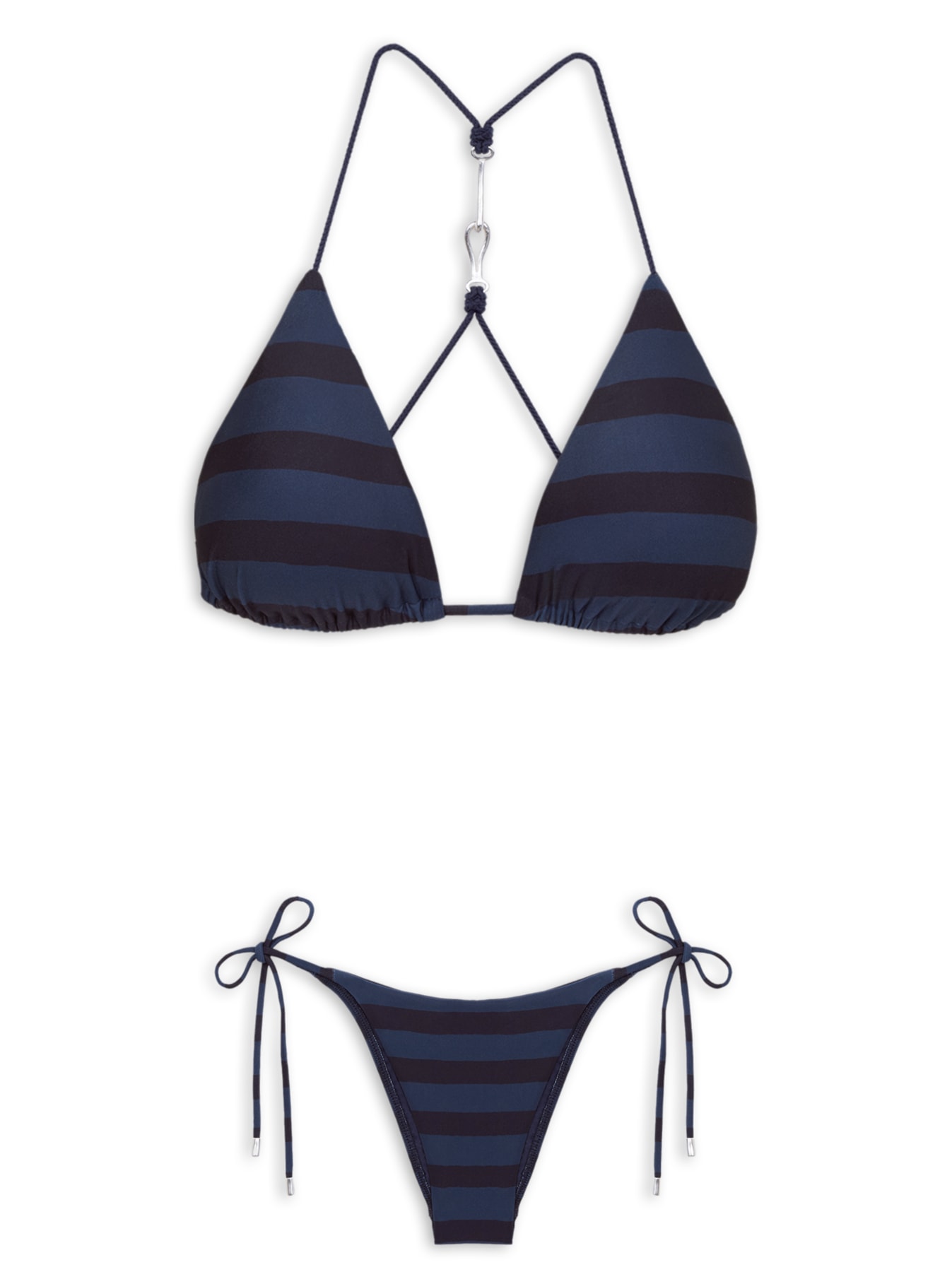 Biquini Tri Costas Bala Azul Vix