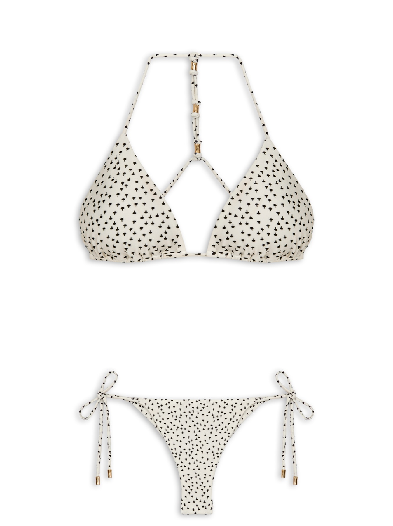 Biquini Tri Costas Shaye Branco Vix