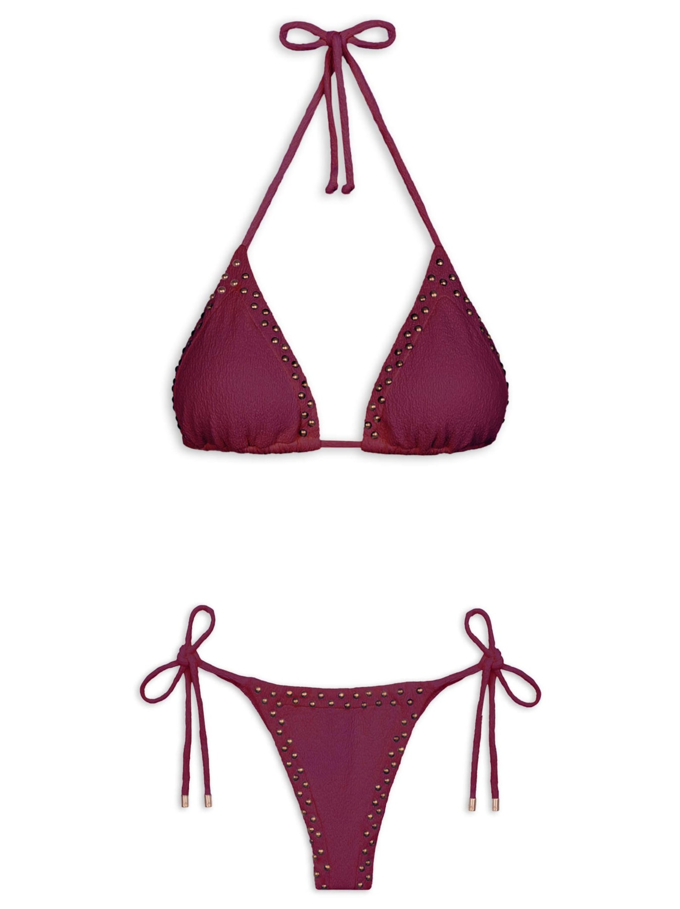 Biquíni Tri Fig Fig Ck Roxo Vix