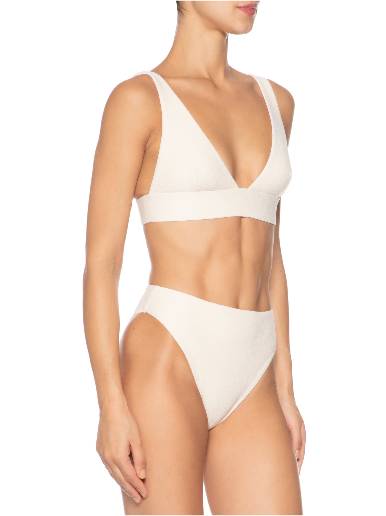 Biquíni Triangulo Saint Tropez Decote V Off White Body For Sure