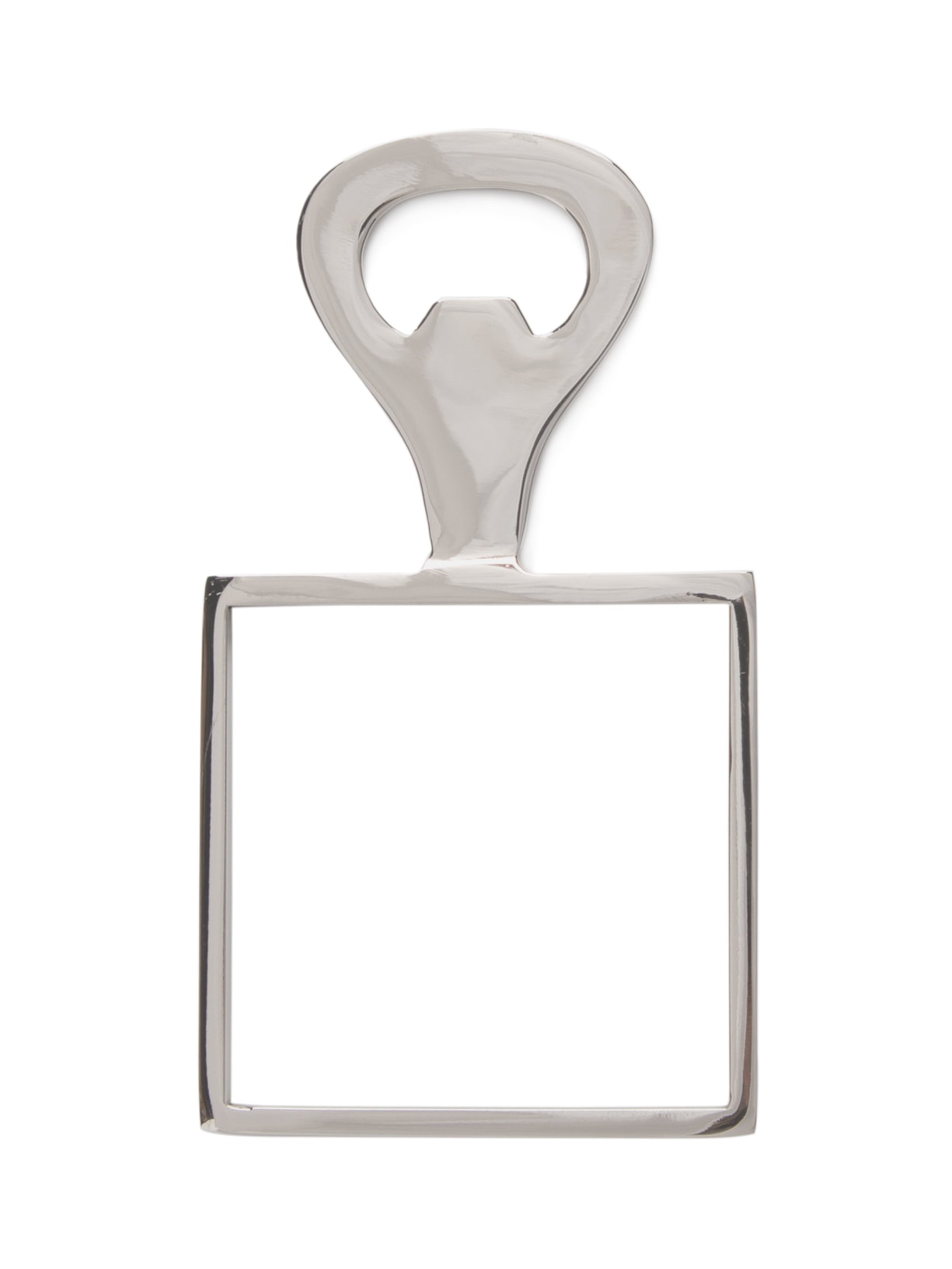 Abridor De Garrafa Squared - Prata