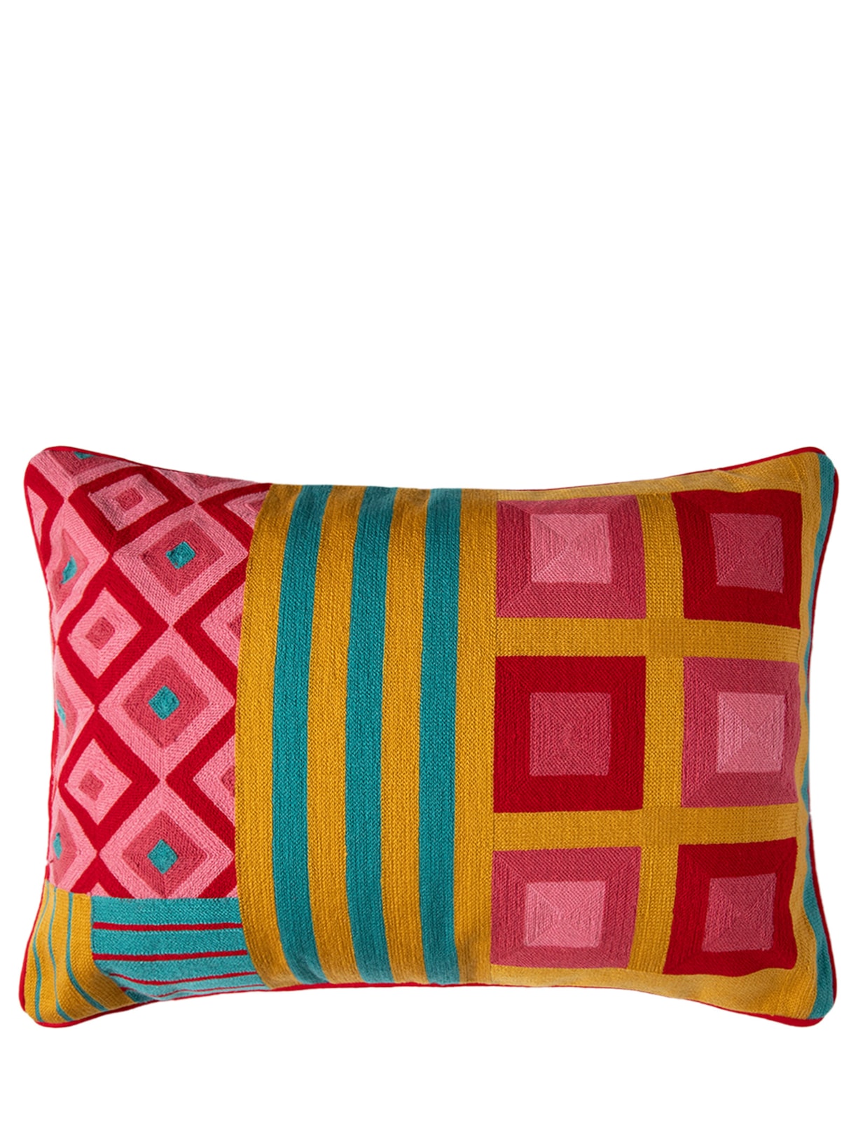 Almofada Geometric - Vermelho