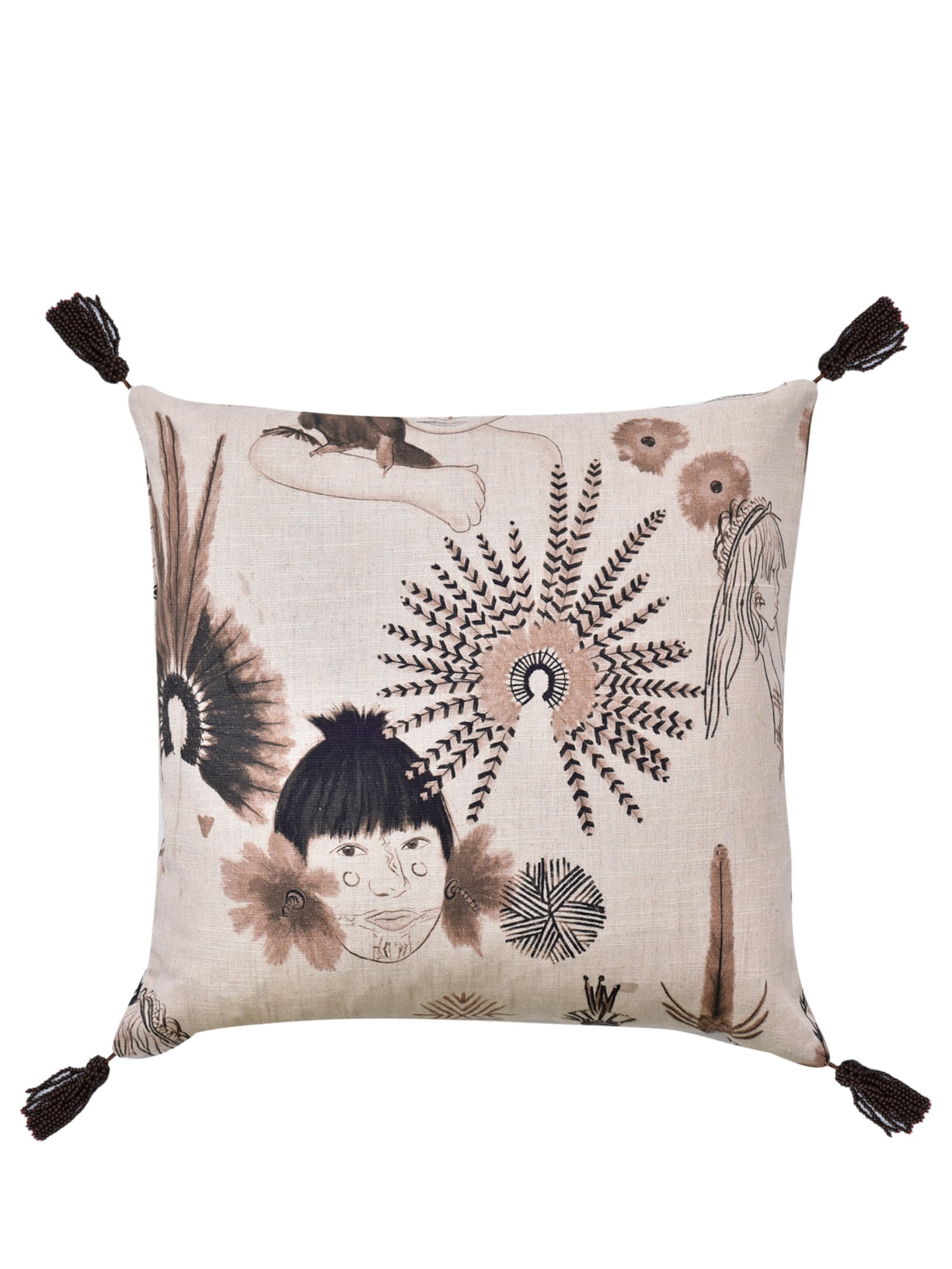 Almofada Guarani 1 peça - Bege