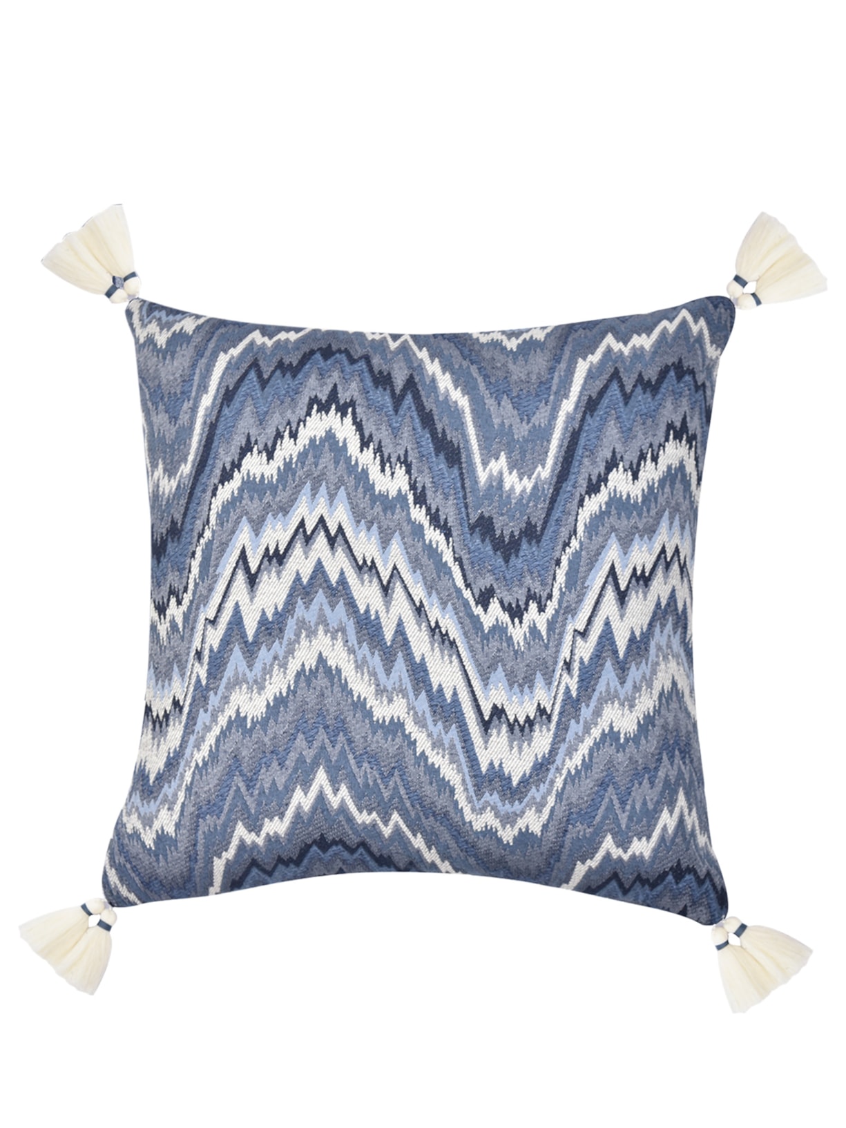 Almofada Zig Zag Costa Nova 1 Peça- Azul