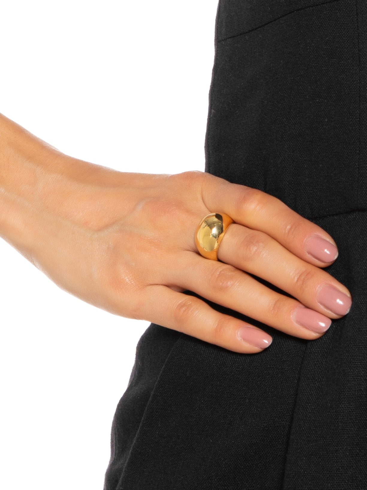 Anel Brilho Dourado M.loures