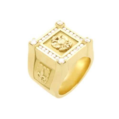 Anel Chevalière Gabrielle