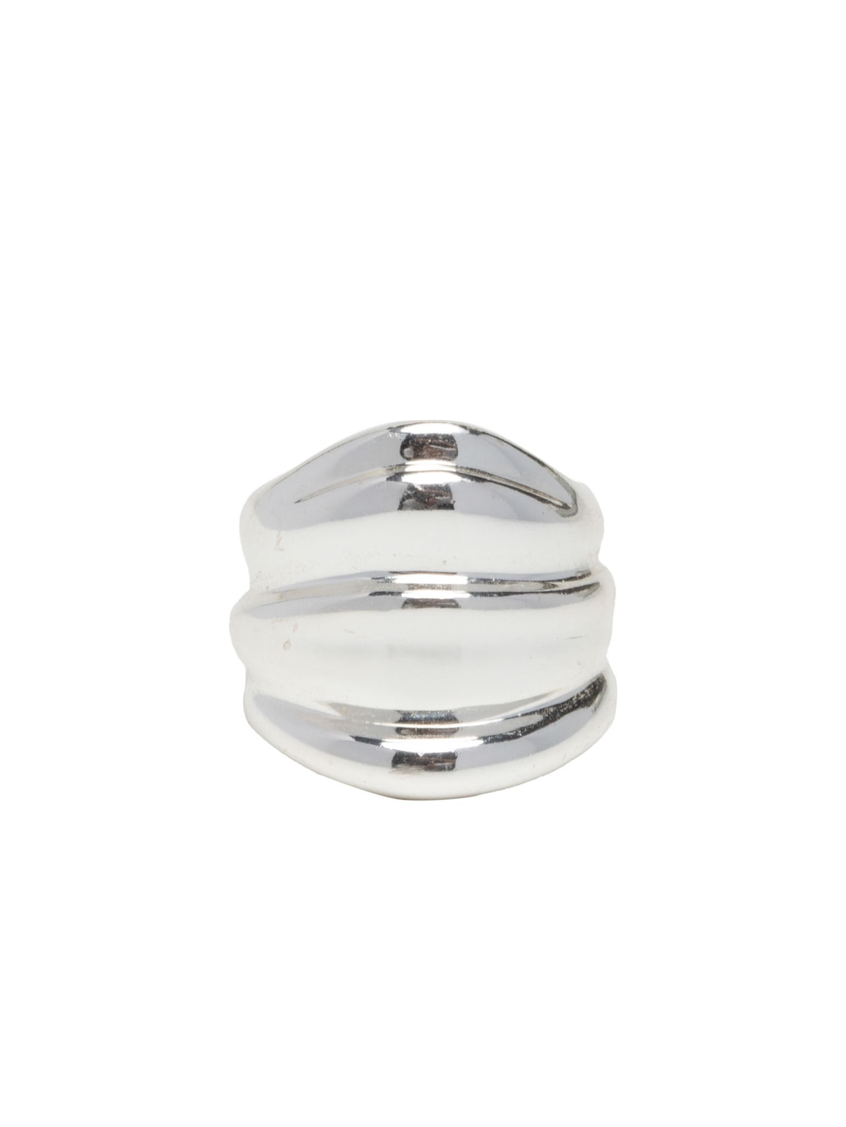 Anel Drapê - Prateado