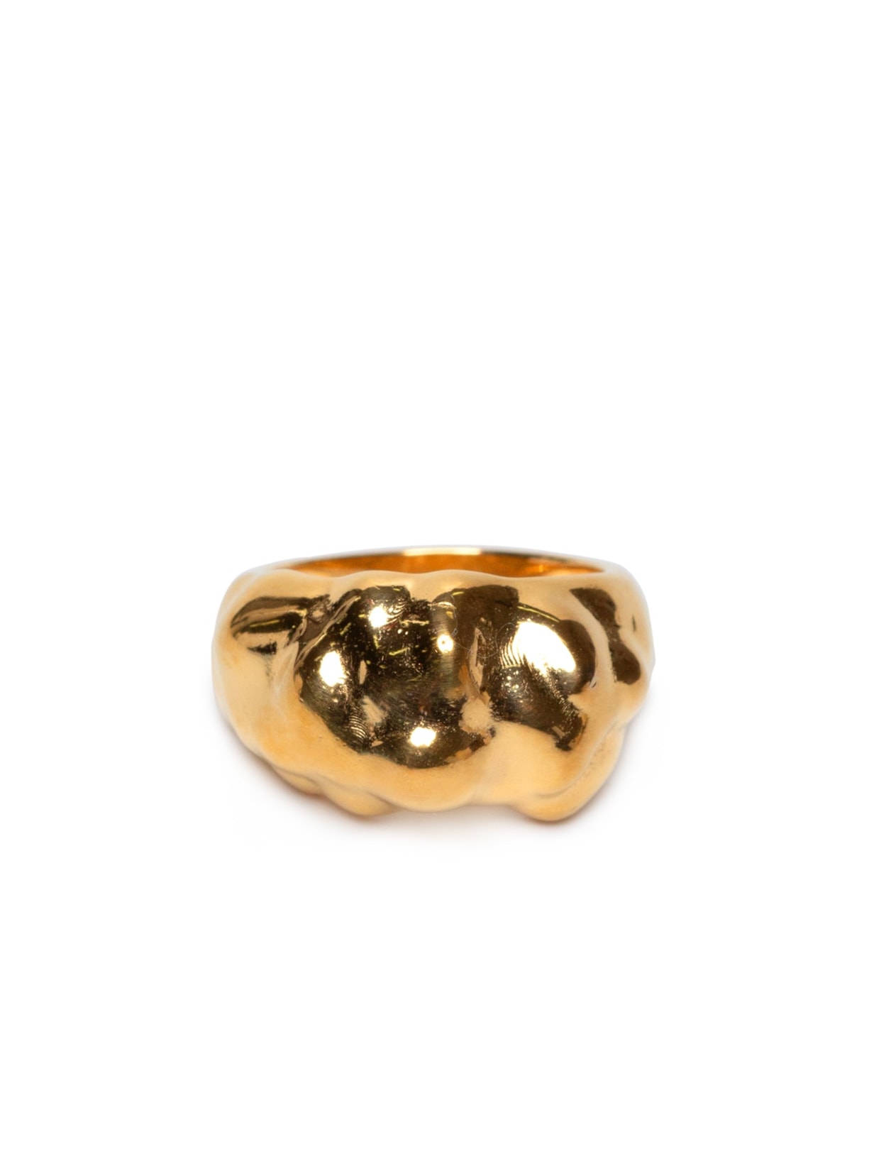 Anel Feminino Algodão - Dourado