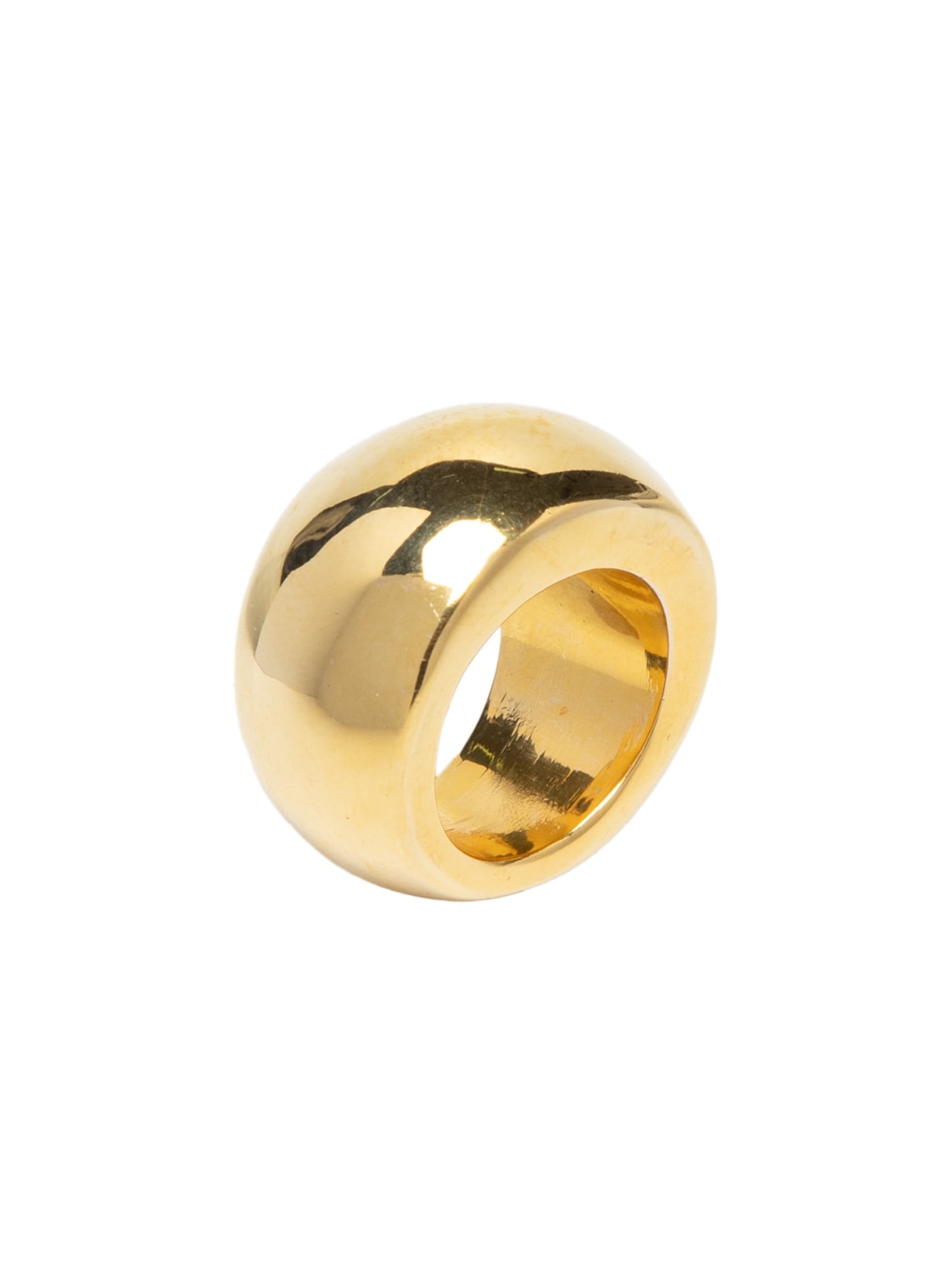 Anel Feminino Bombe Dourado Andressa Delamuta