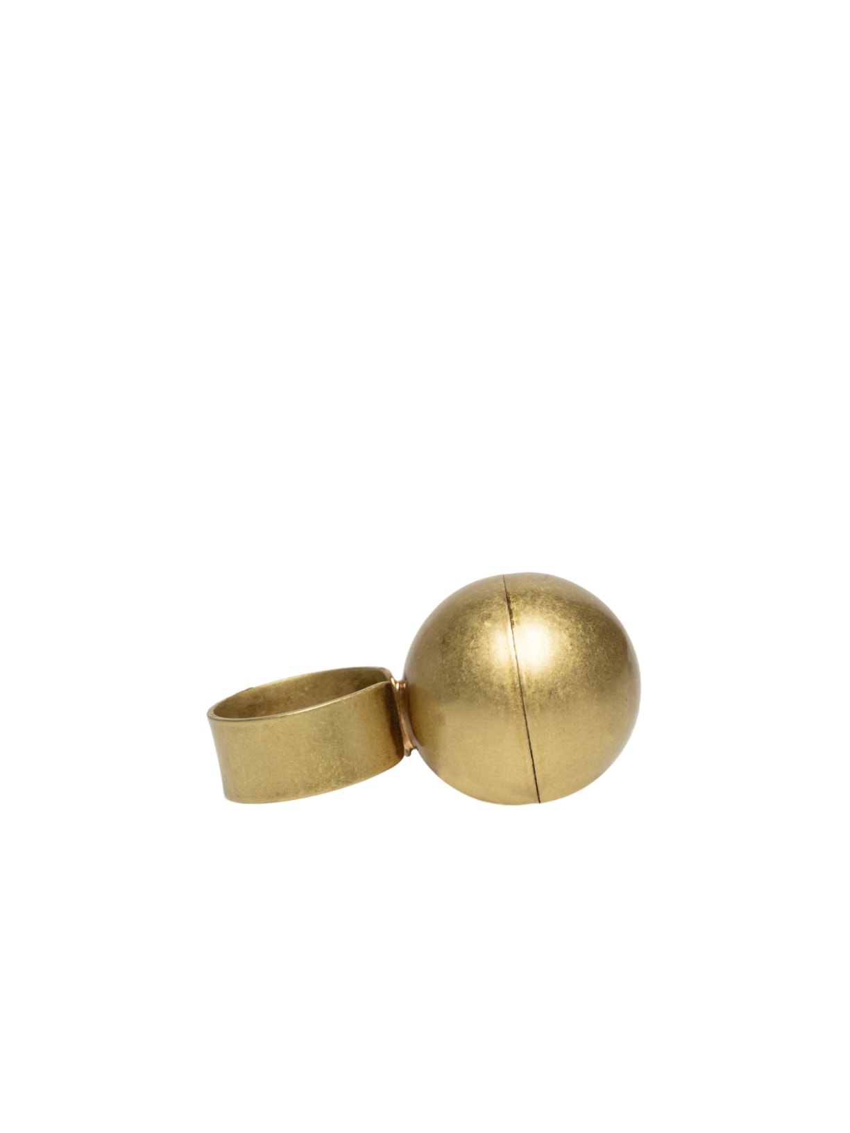Anel Feminino Cluster Dourado Ylla