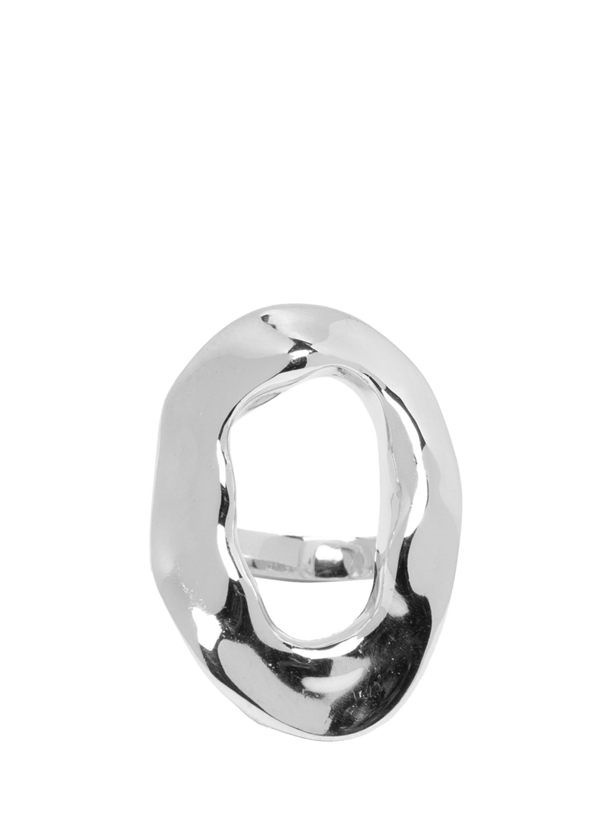 Anel Feminino Fenda - Prata