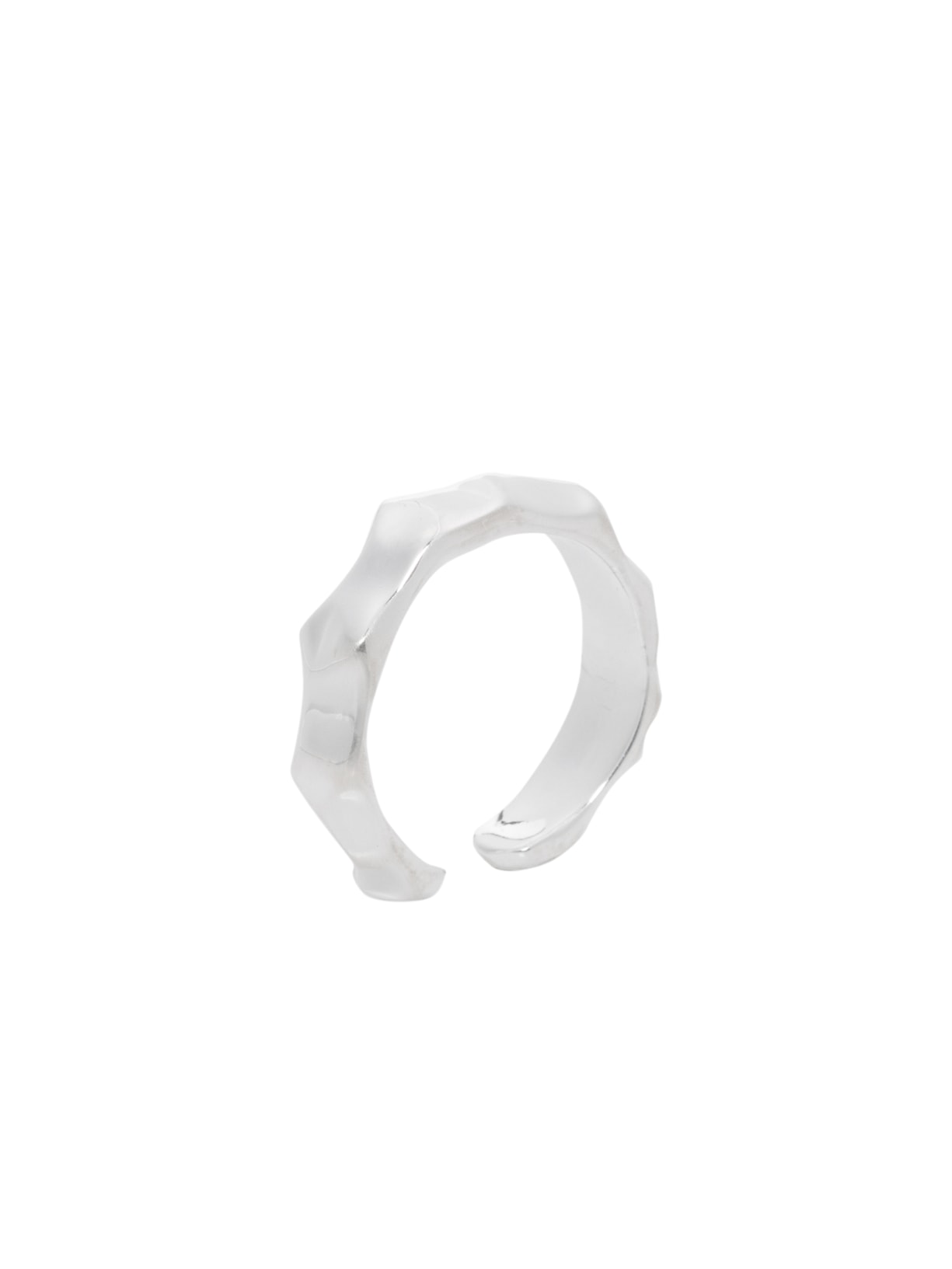 Anel Feminino Kyma Em Metal - Prata