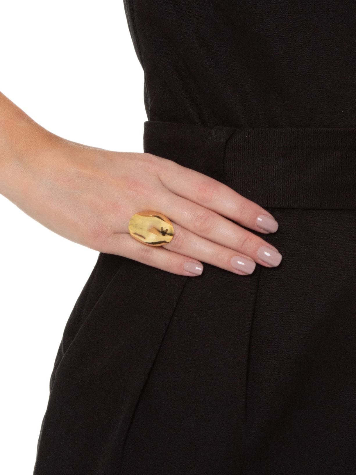 Anel Feminino Lala Dourado Nádia Gimenes