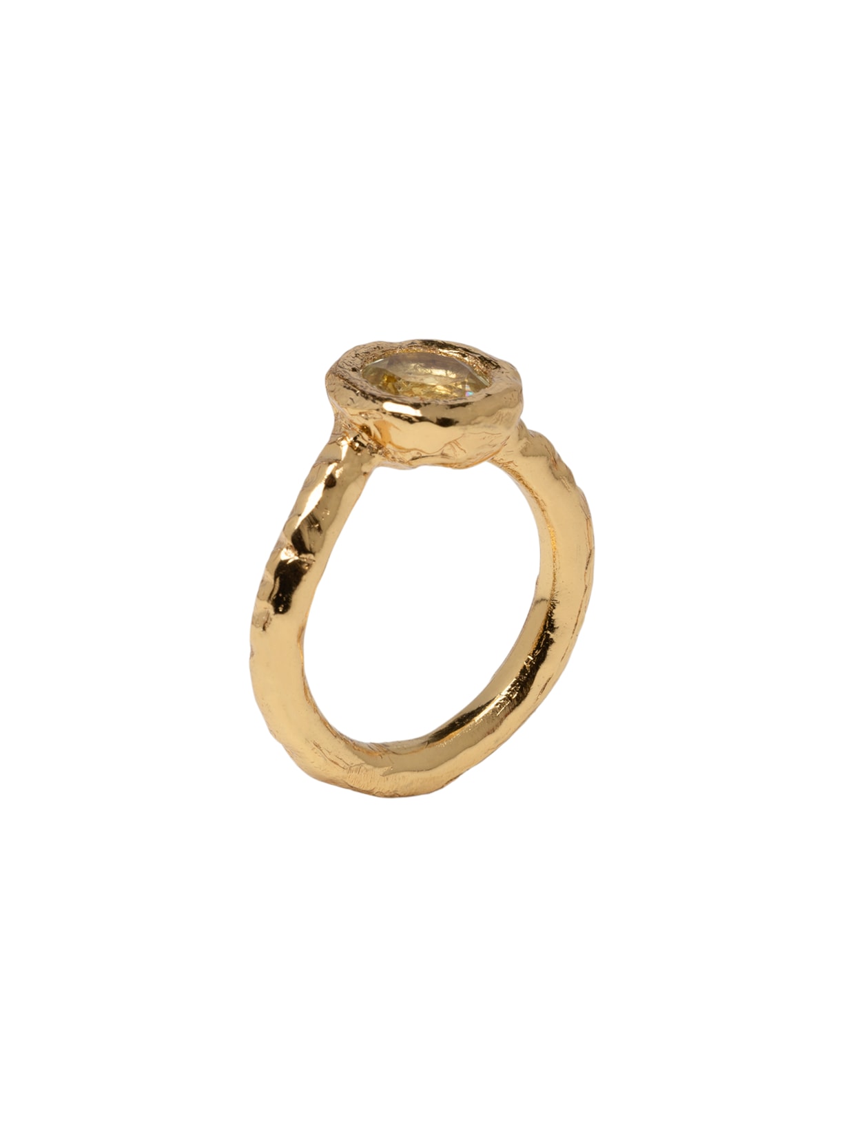 Anel Feminino Lions Mane – Dourado Fenda Jewellery