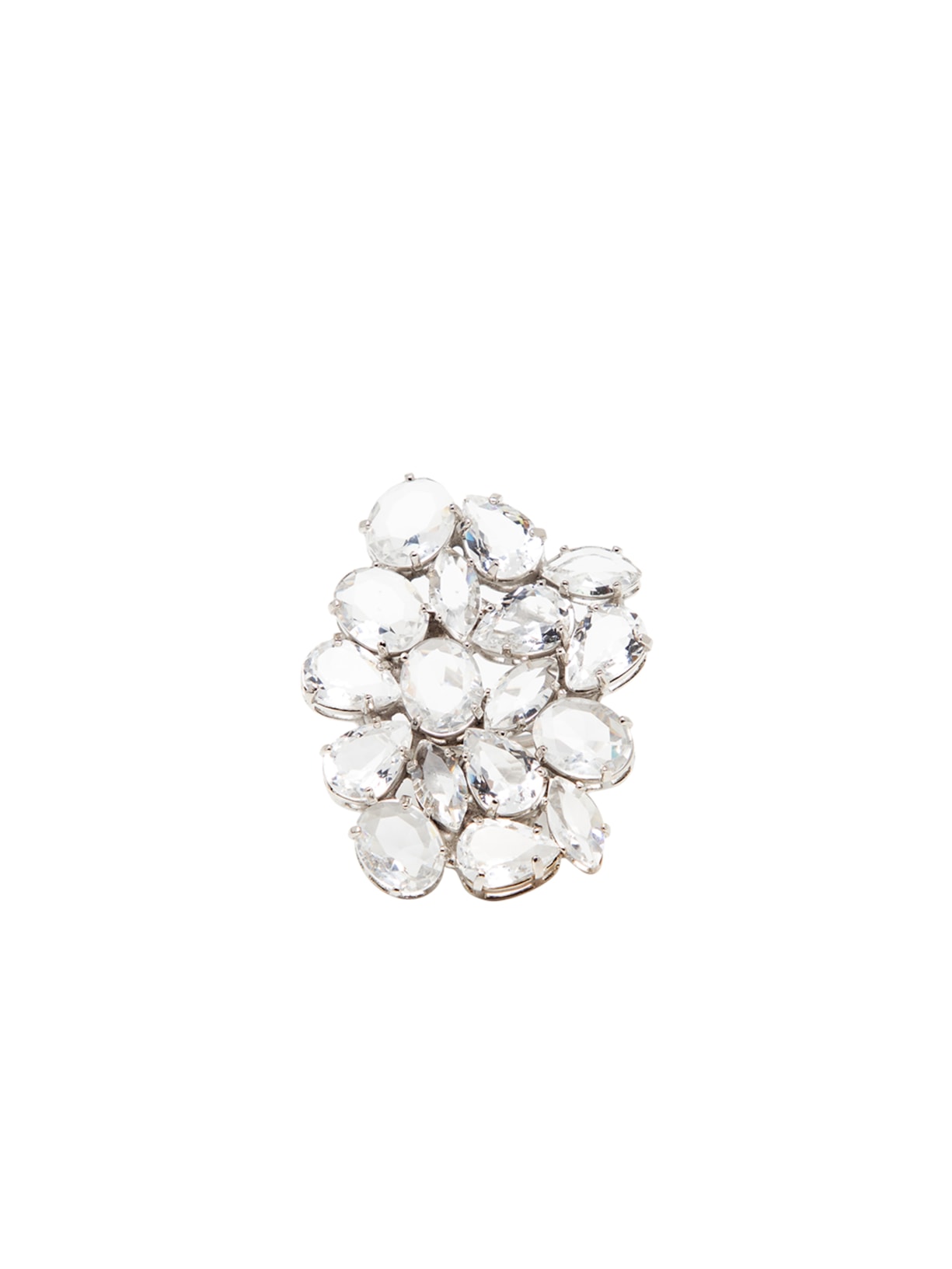 Anel Feminino Multi Rainha - Prata