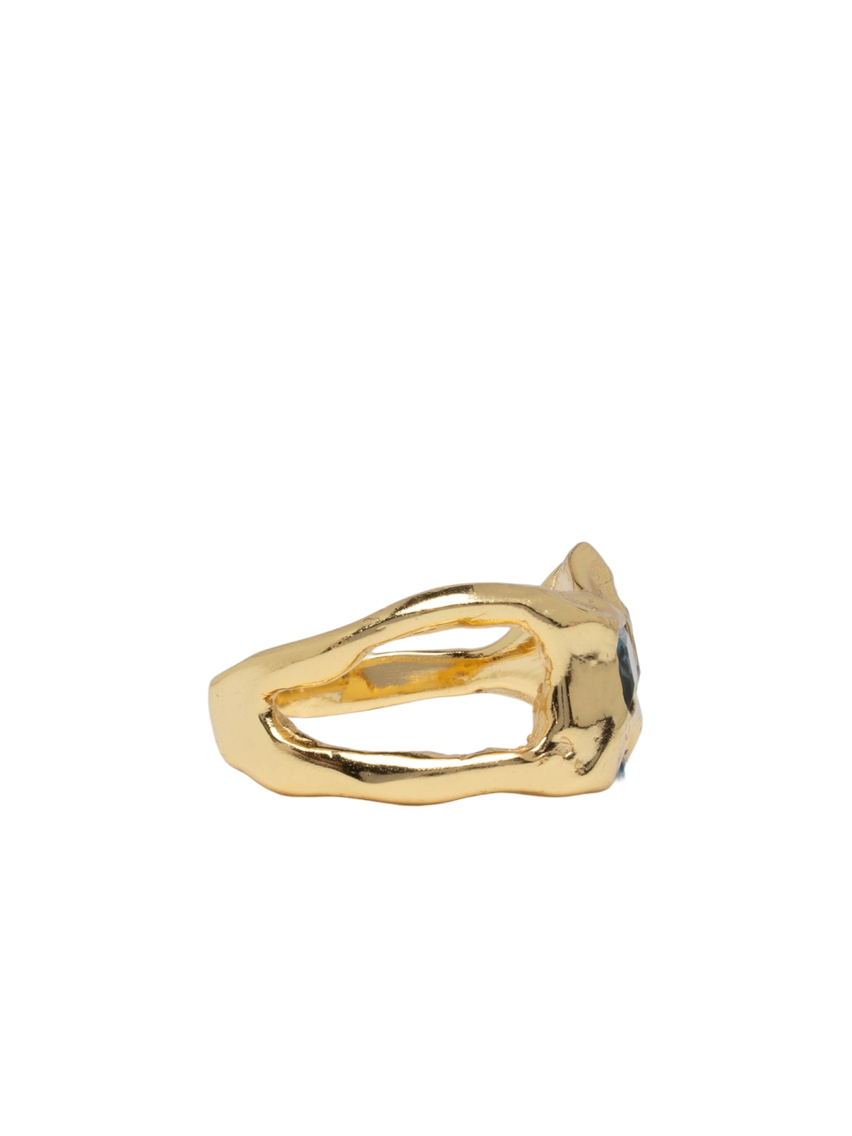 Anel Feminino Native – Dourado Fenda Jewellery