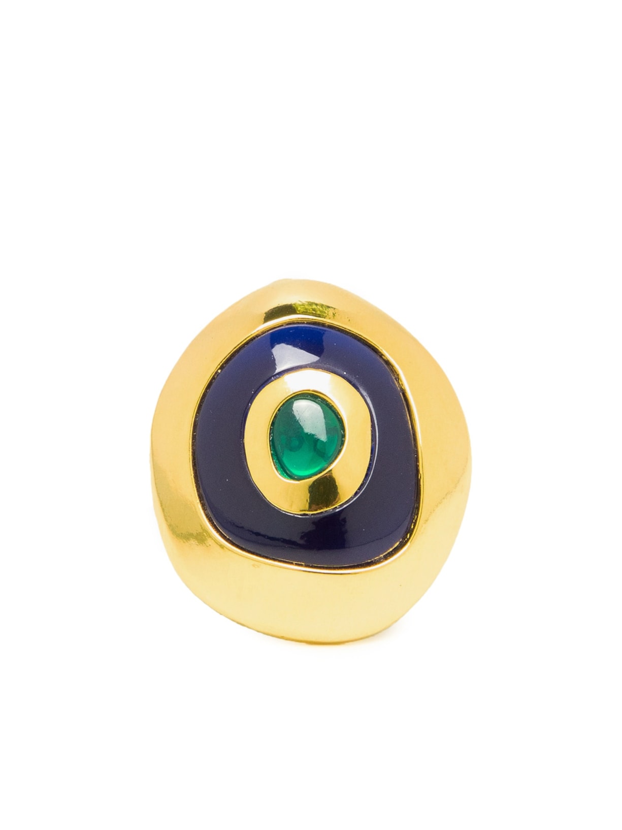 Anel Feminino Nazar P - Dourado