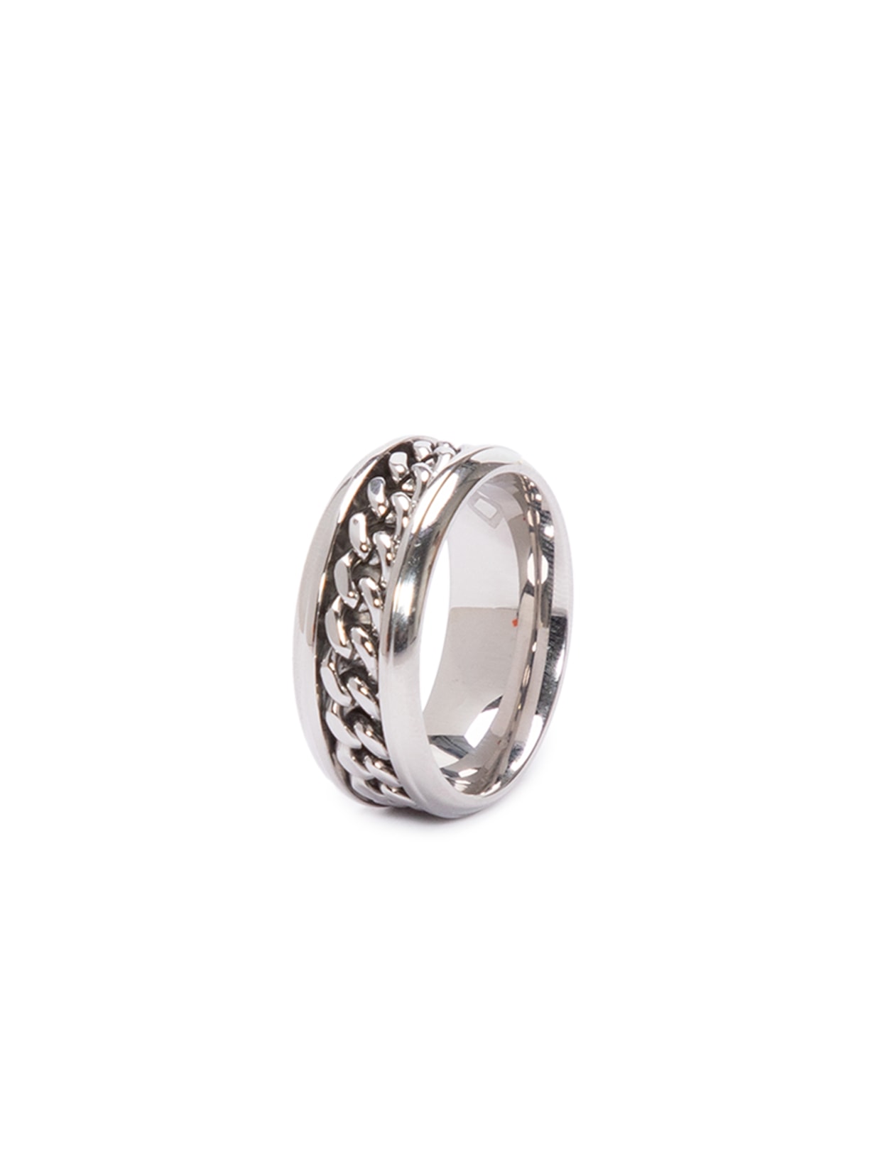 Anel Masculino Frank De Aço - Prata