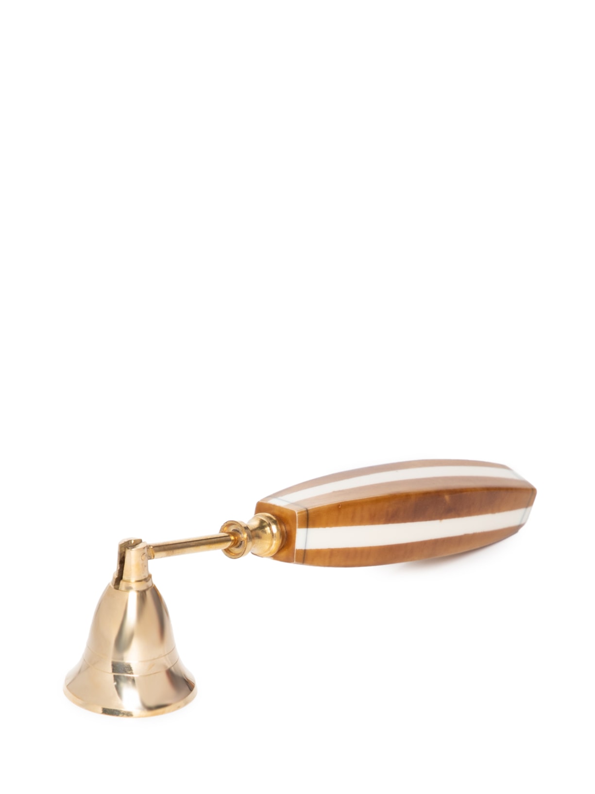 Apagador De Vela Stripes - Marrom