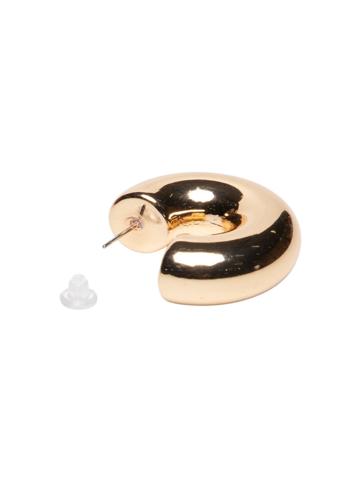 Argola Feminina Dourado Market 33
