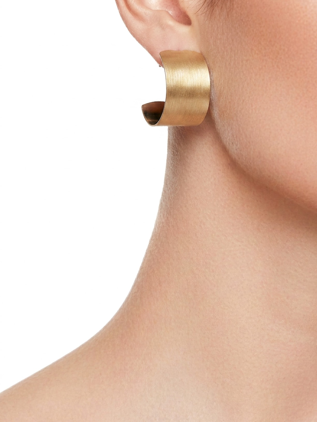 Argola Feminina Fosca Dourado Market 33